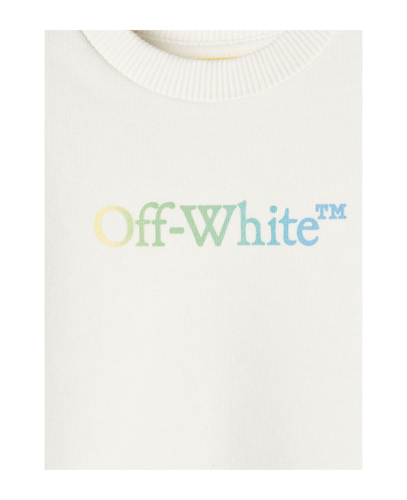 Off-White Off White Kids White - White ボディスーツ＆セットアップ