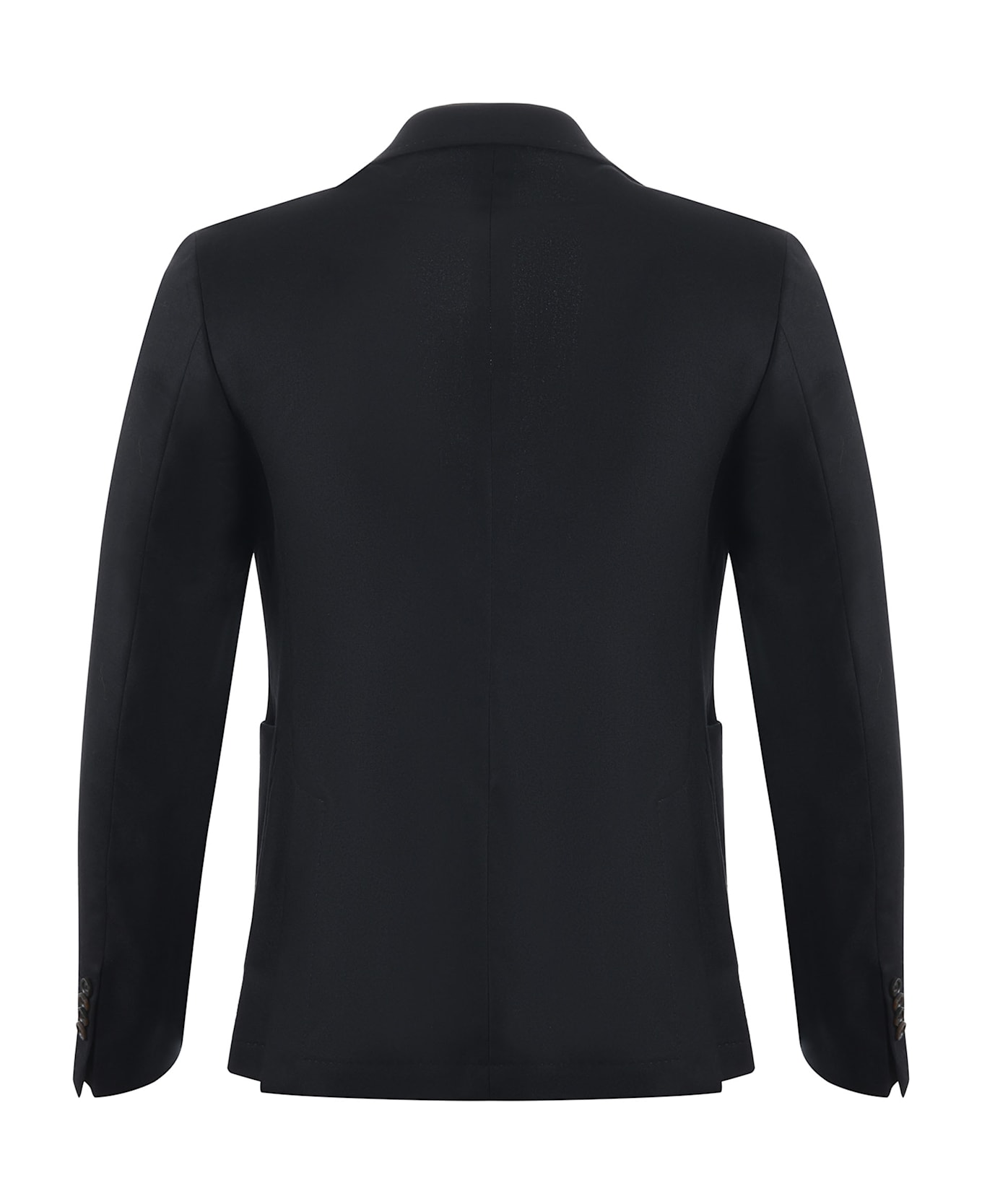 Manuel Ritz Stretch Wool Jacket - Black