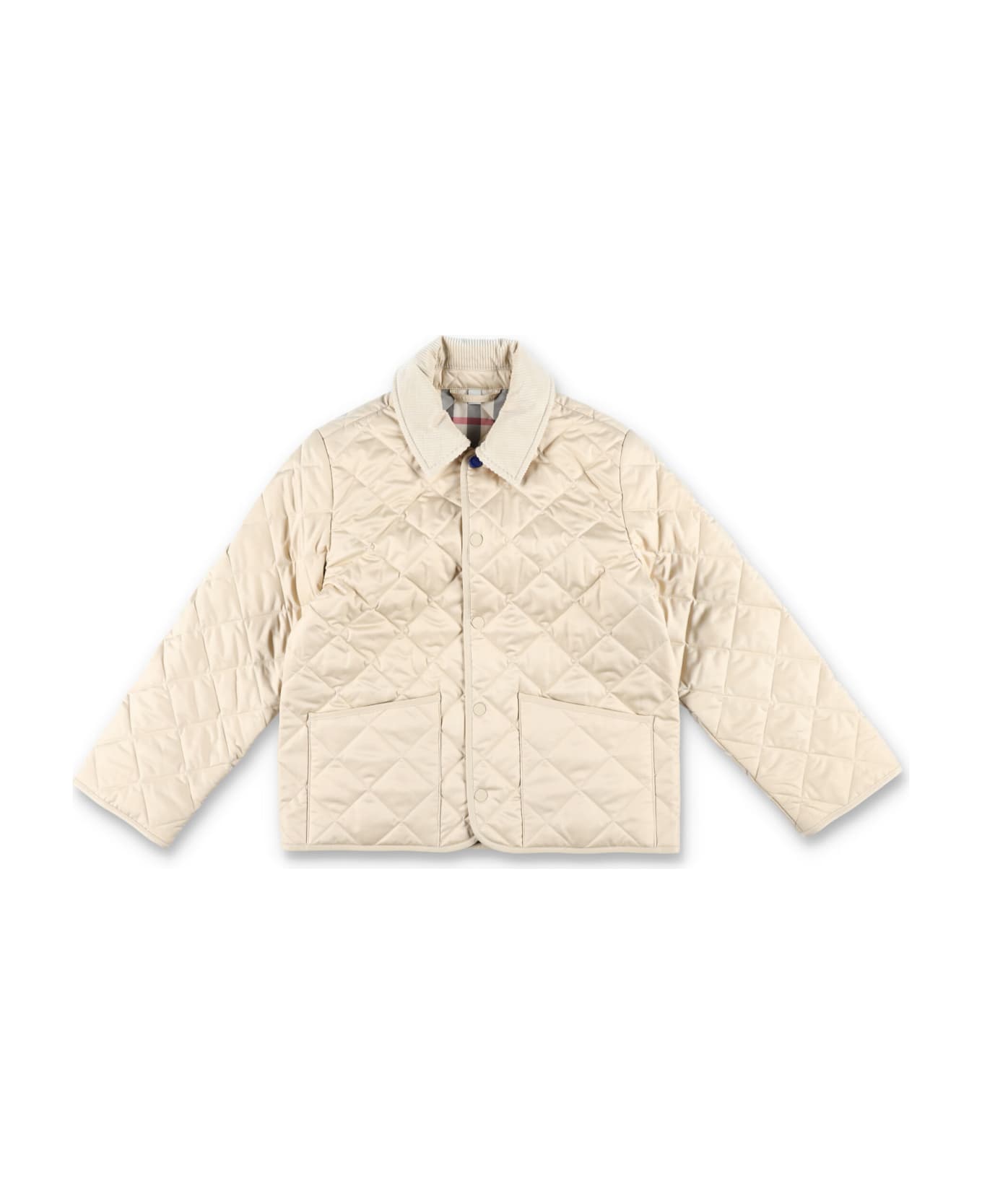 Burberry Kid - Quilted Jacket - PALE STONE