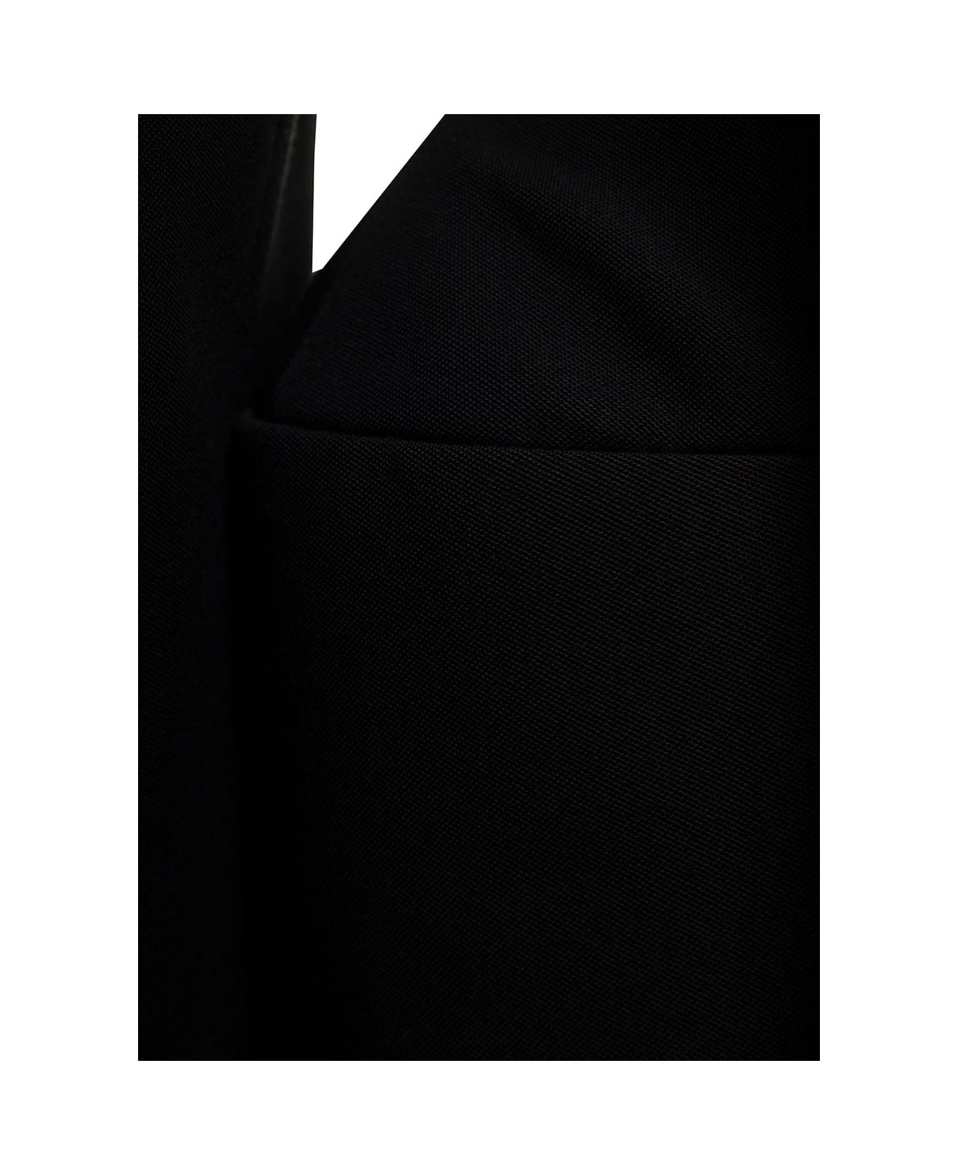 Balenciaga Hourglass Black Organic Wool Double Breasted Blazer Balenciaga Woman - Black
