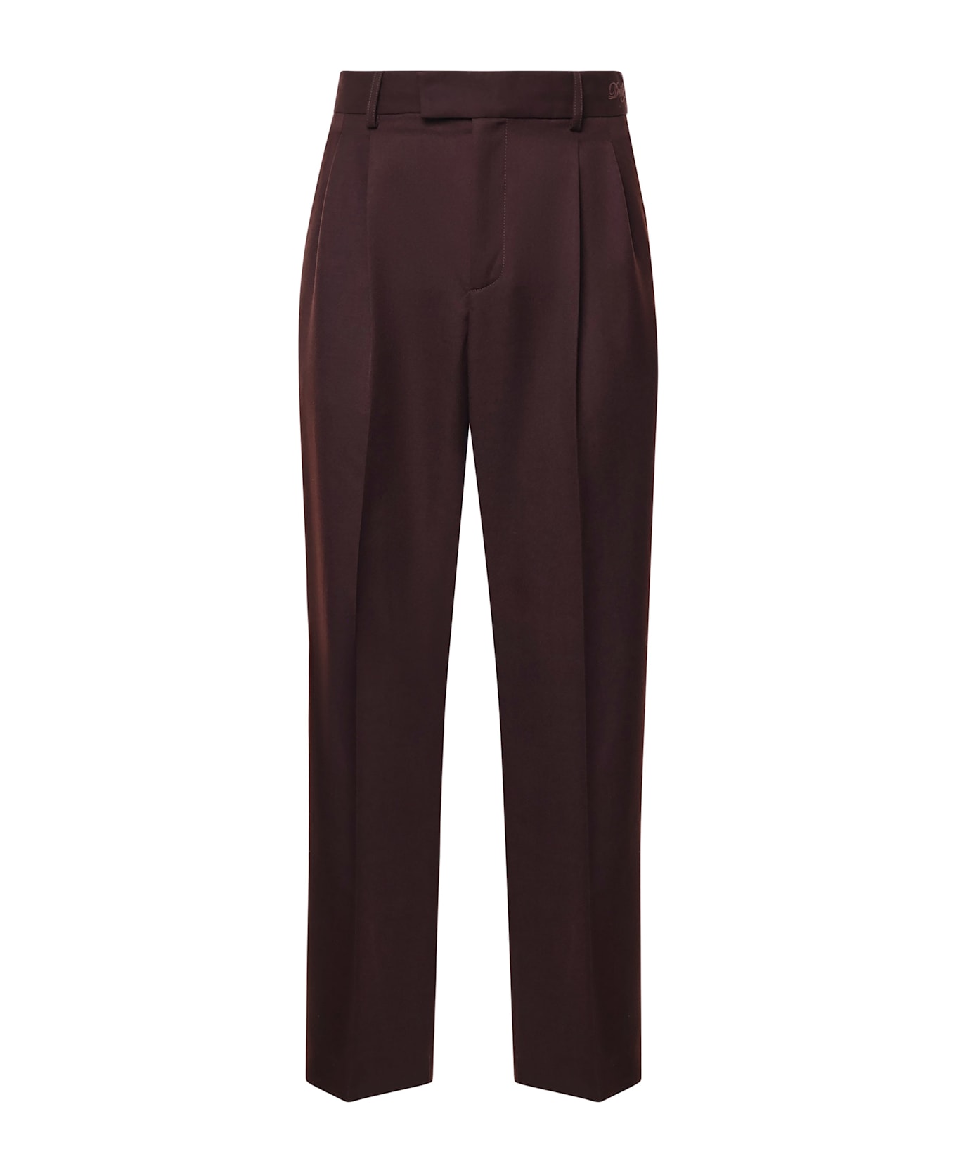 Drôle de Monsieur Golfeur Pants In Twill - Brown