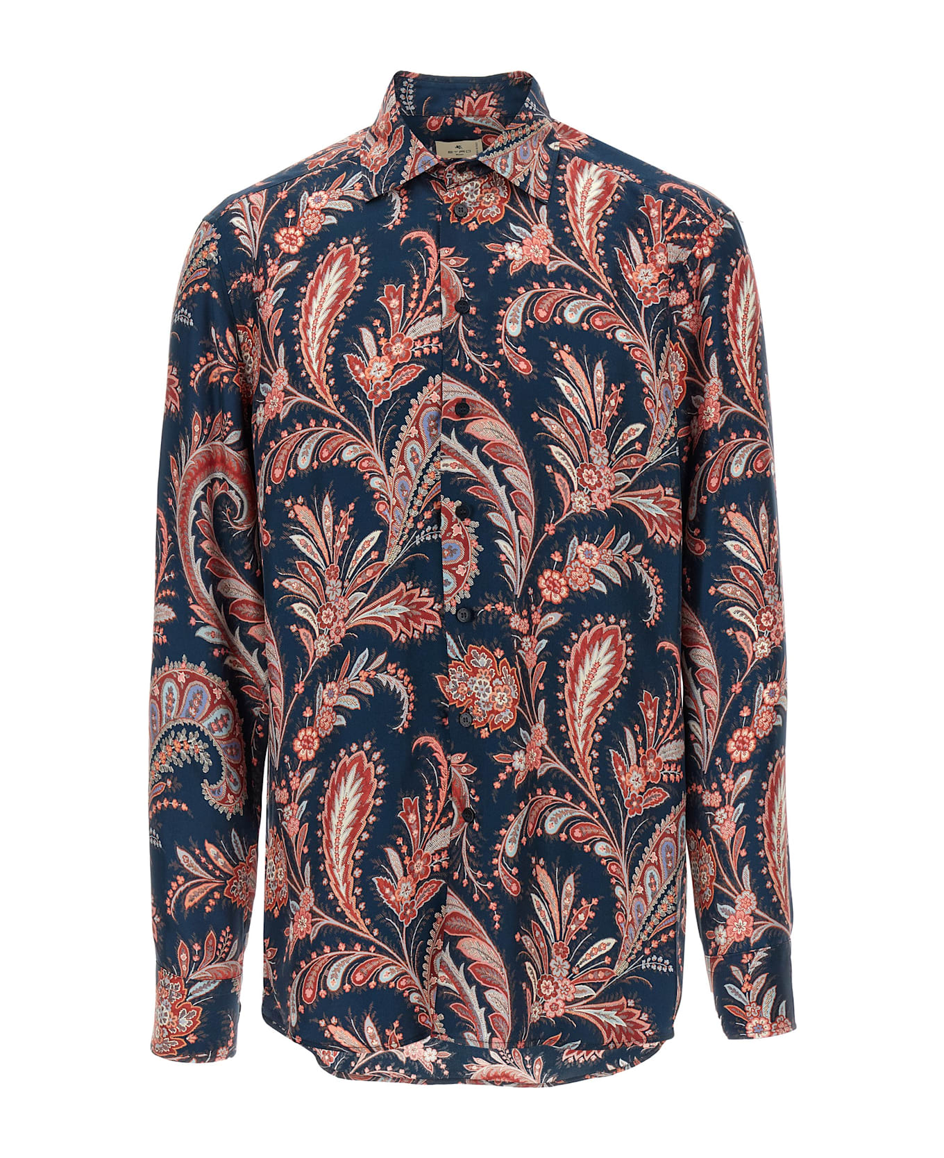 Etro Paisley Ramage Silk Shirt - Multicolor