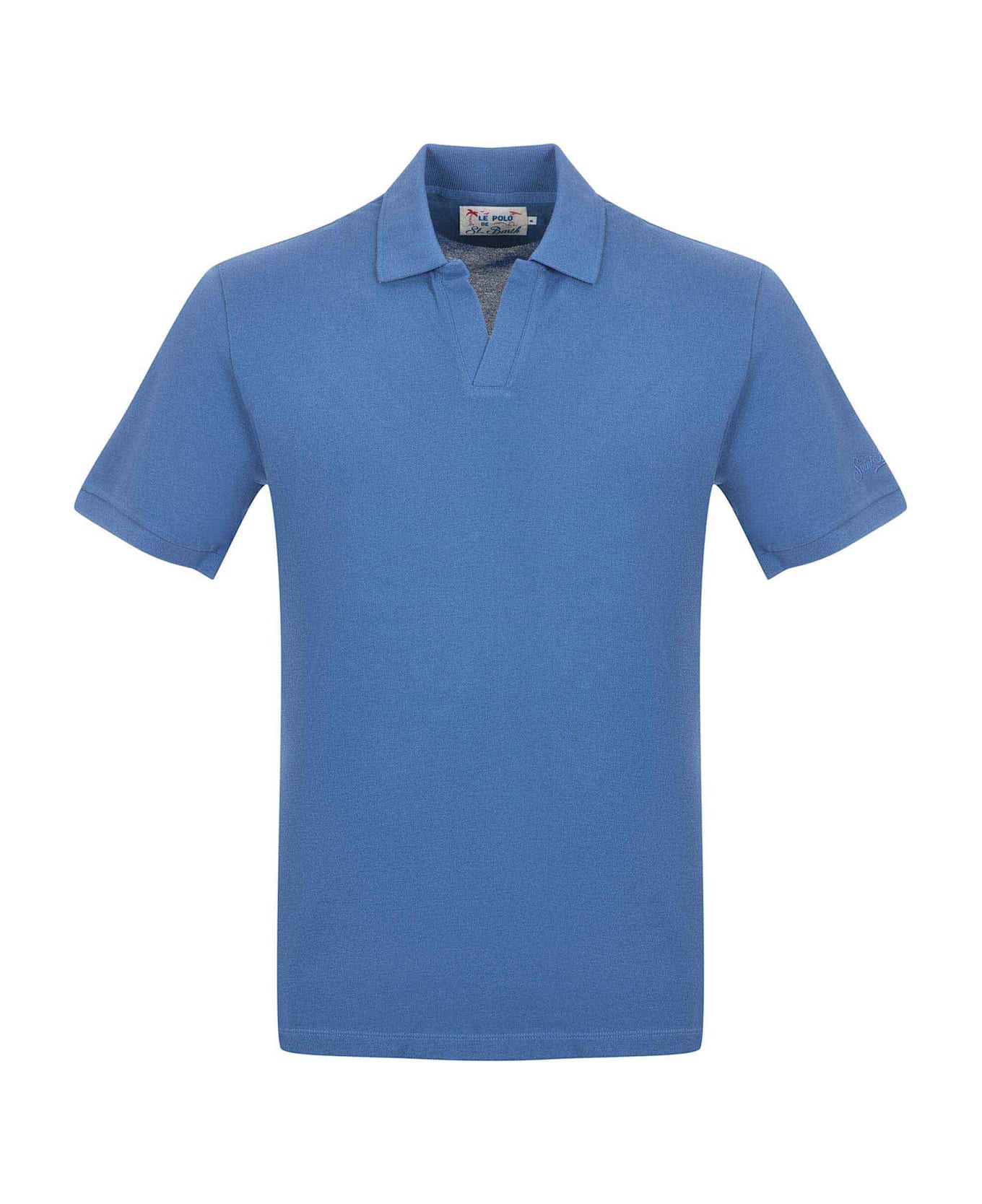 MC2 Saint Barth Cotton Pique Polo - White