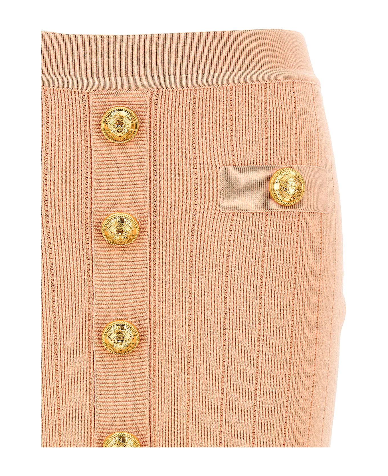 Balmain Chiocciola Skirt - Pink