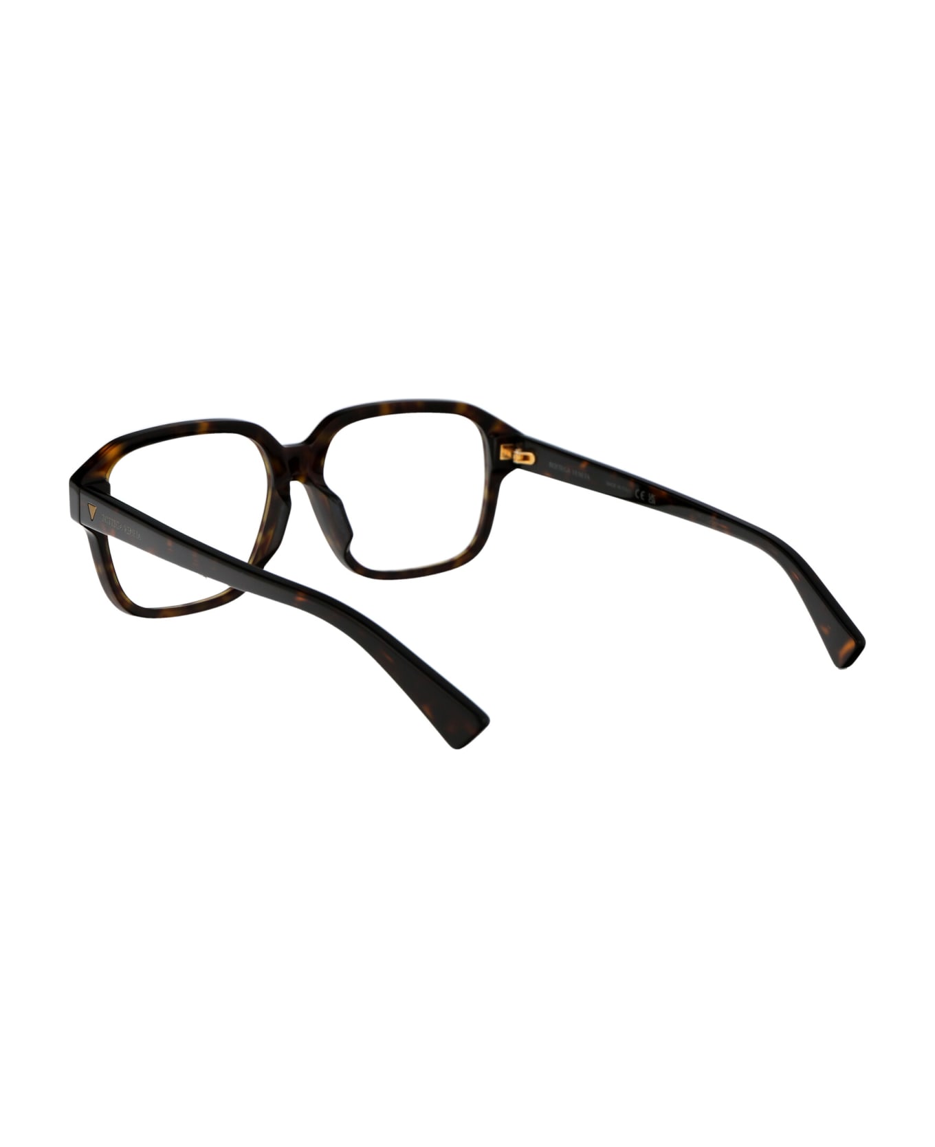 Bottega Veneta Eyewear Bv1295o Glasses - 002 HAVANA HAVANA TRANSPARENT