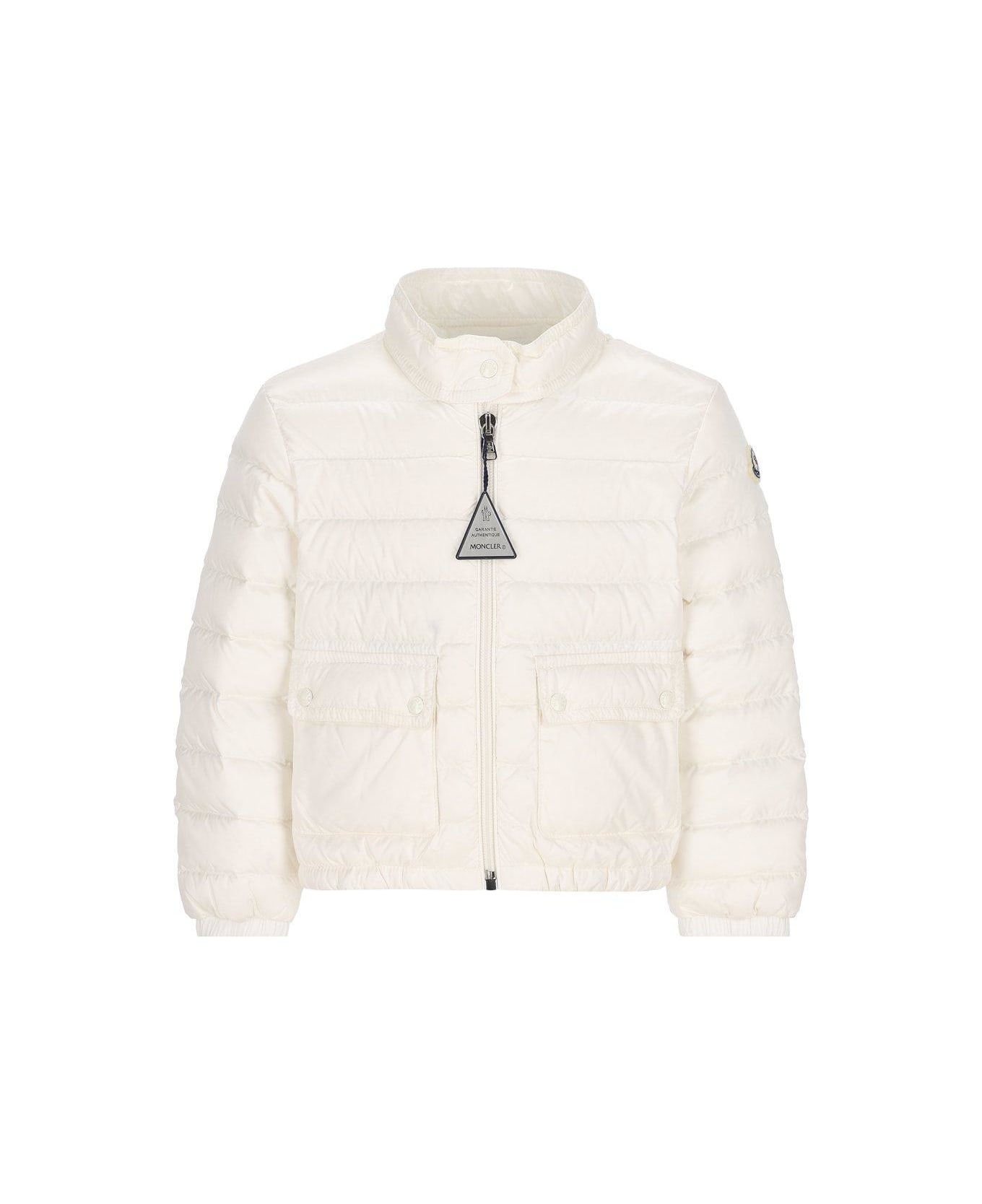 Moncler Lans Down Jacket - White