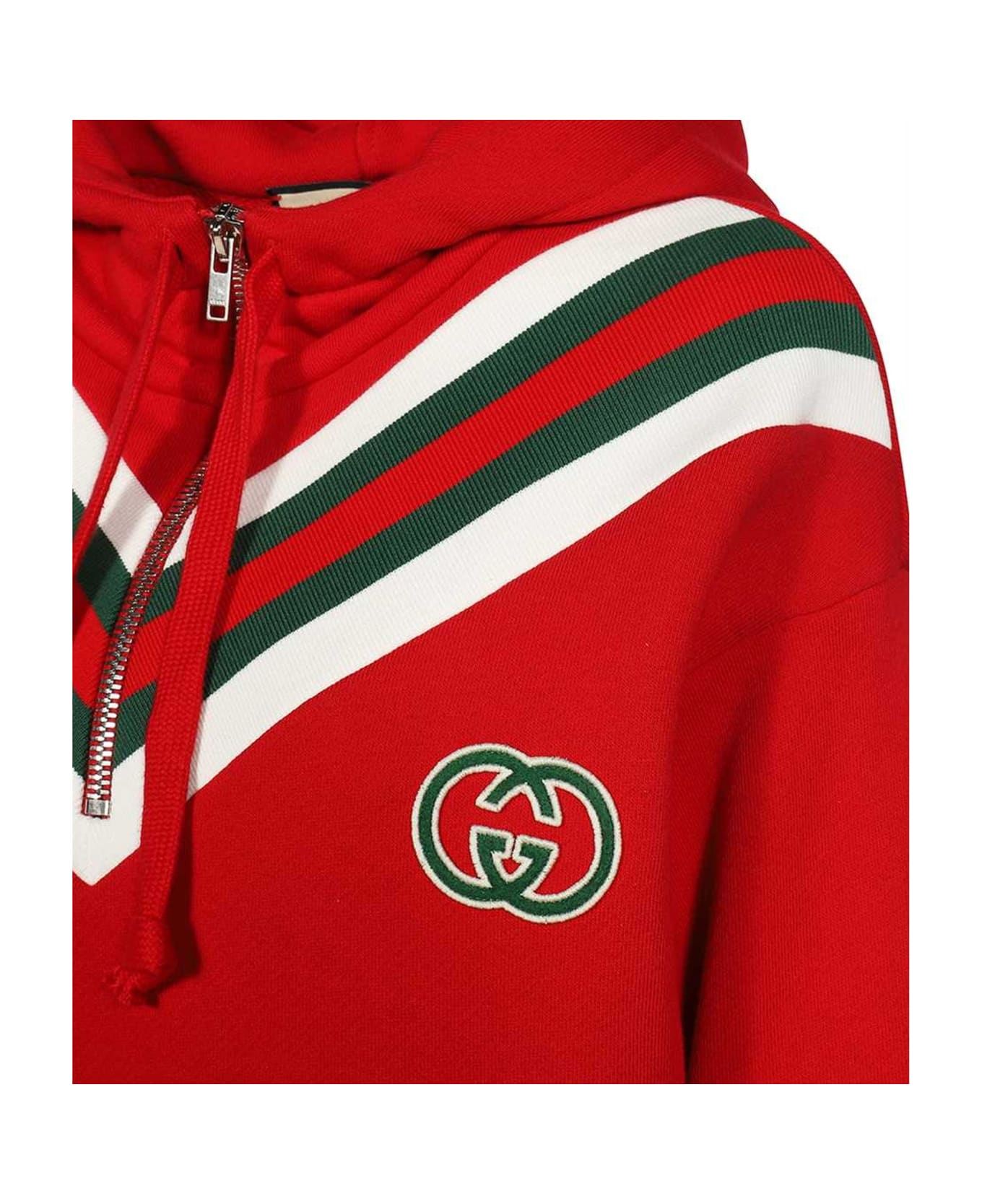 Gucci Cotton Sweatshirt - Red フリース