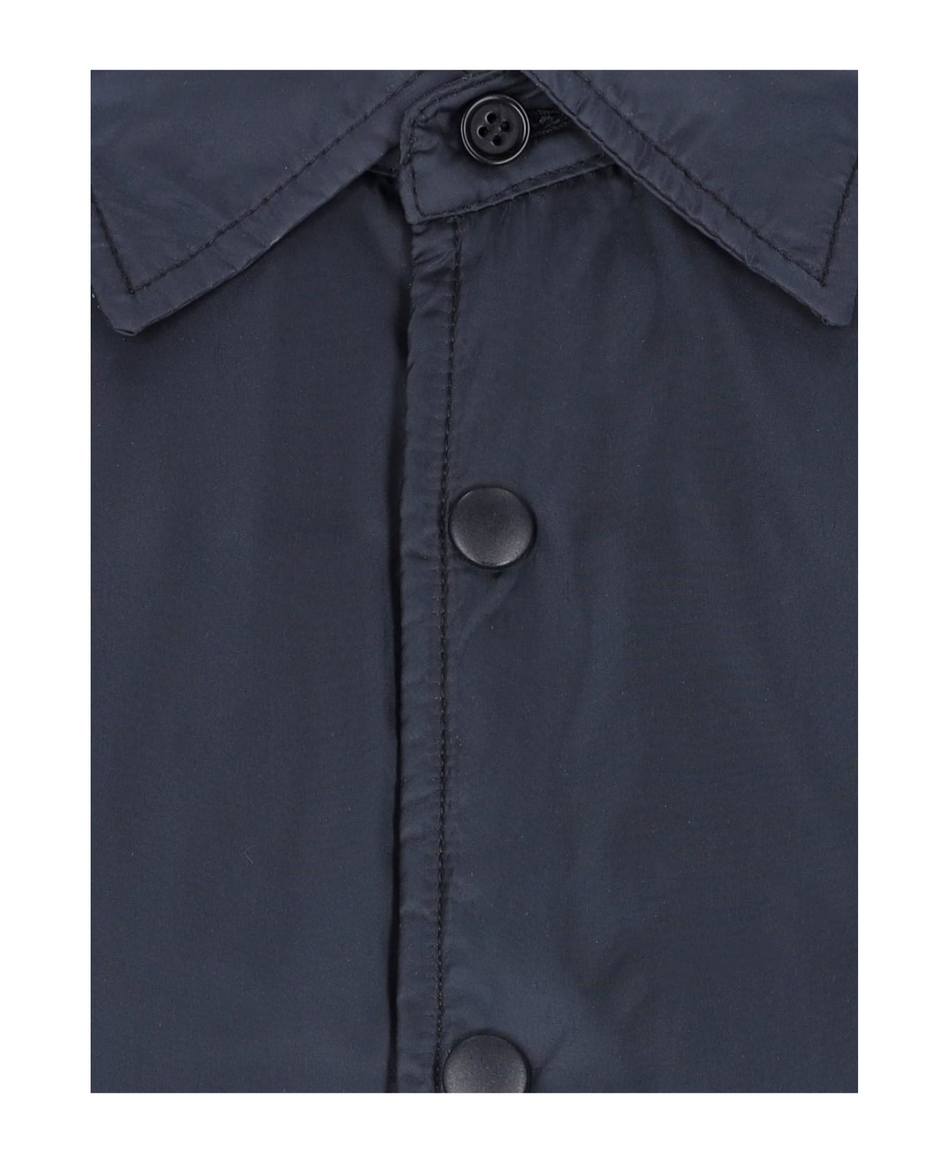 Aspesi 'glue' Shirt Jacket - Blu navy