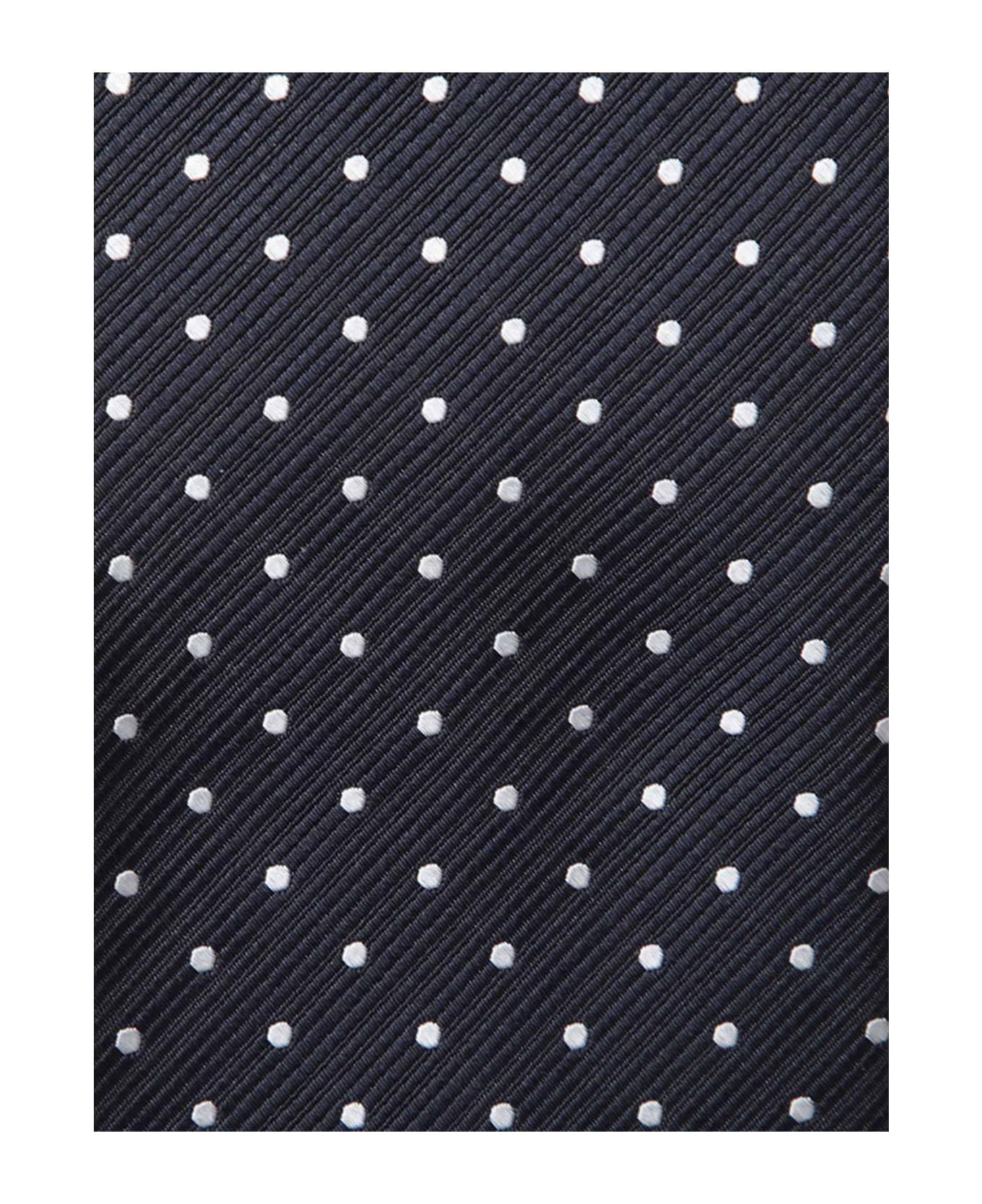 Tom Ford Polka Dot Blue/white Tie - Blue