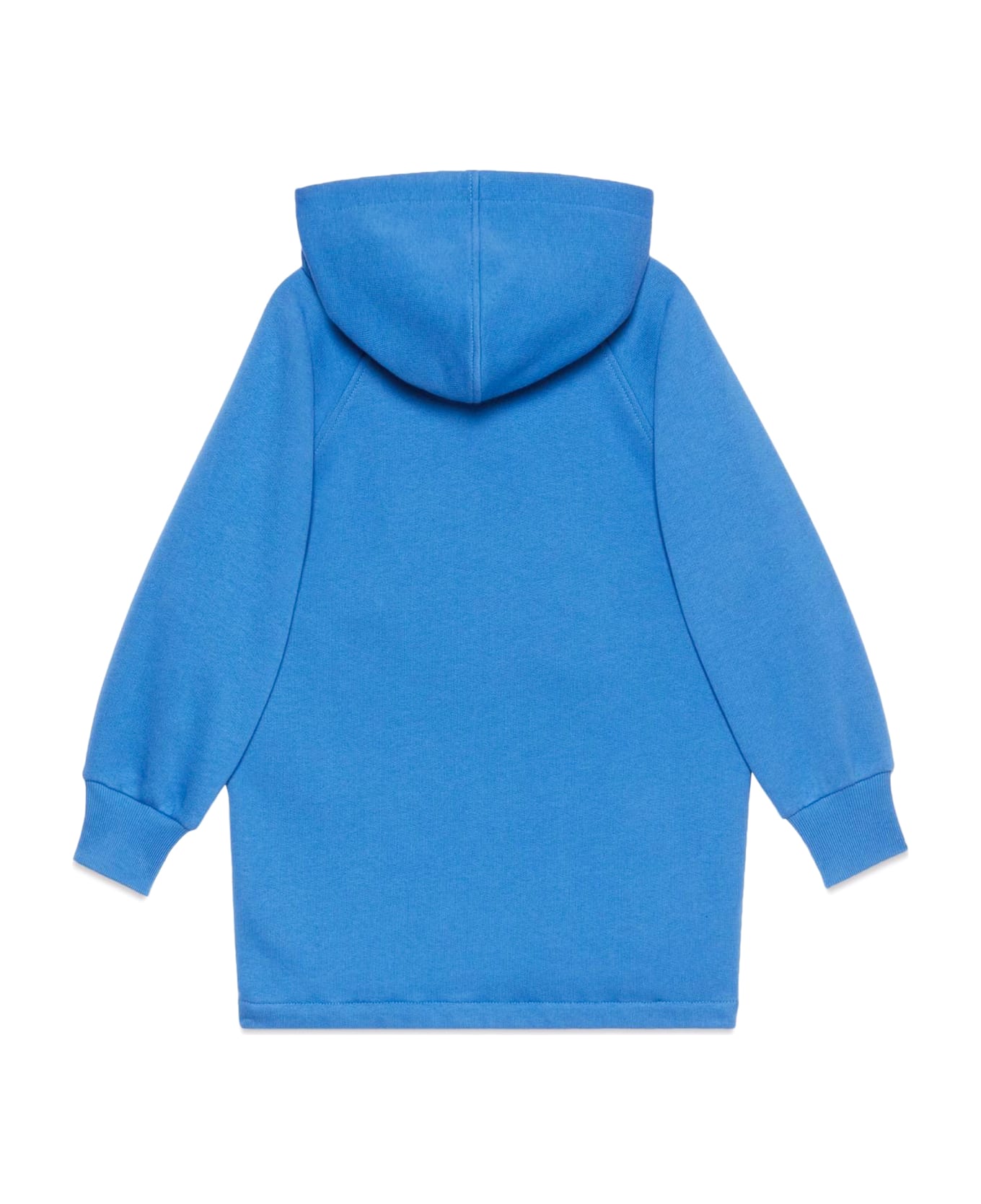 Gucci Children's Cotton Jacket With Gucci Label - LIGHT BLUE