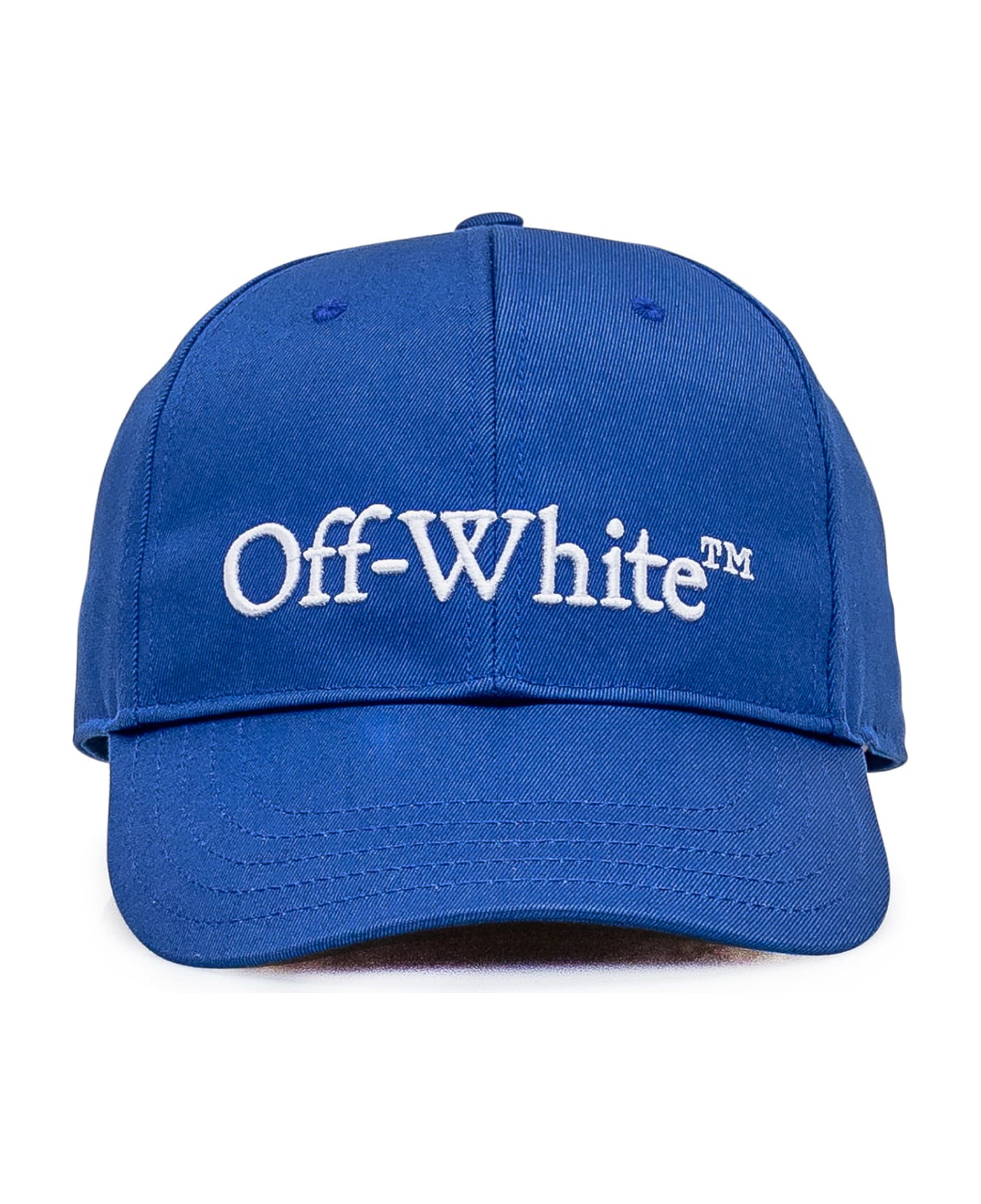 Off-White Baseball Cap - NAUTICAL BLUE
