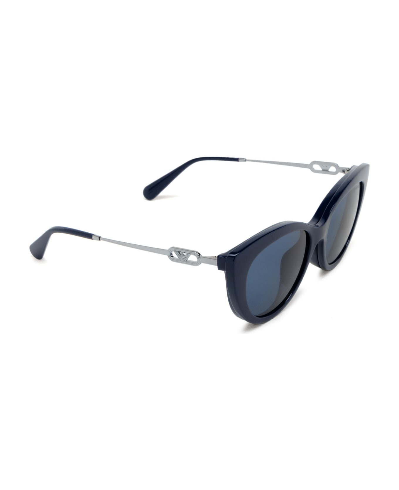 Emporio Armani Ea4213u Shiny Blue Sunglasses - Shiny Blue サングラス