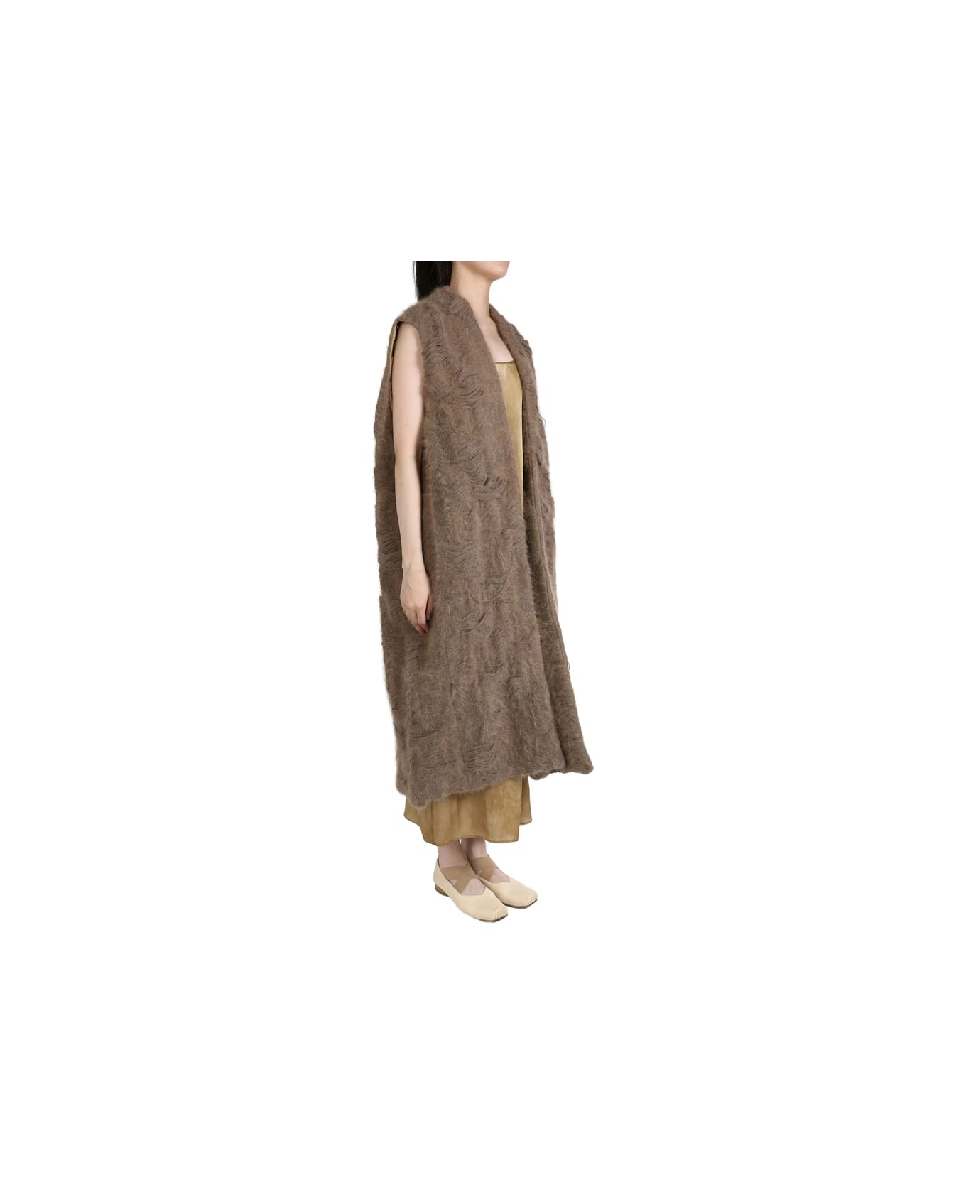 Uma Wang Coat - BROWN