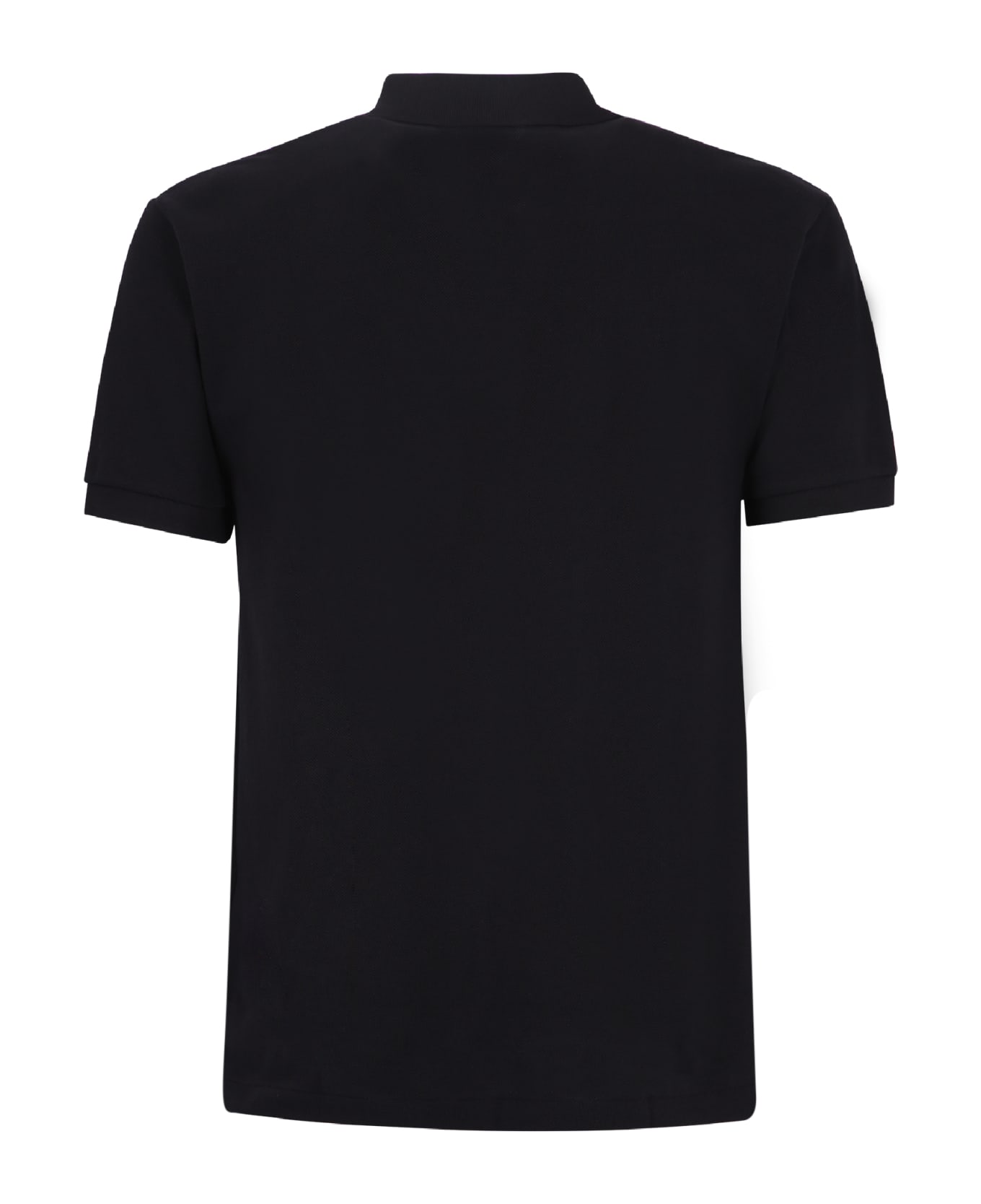 Comme des Garçons Play Embroidered Polo - Black