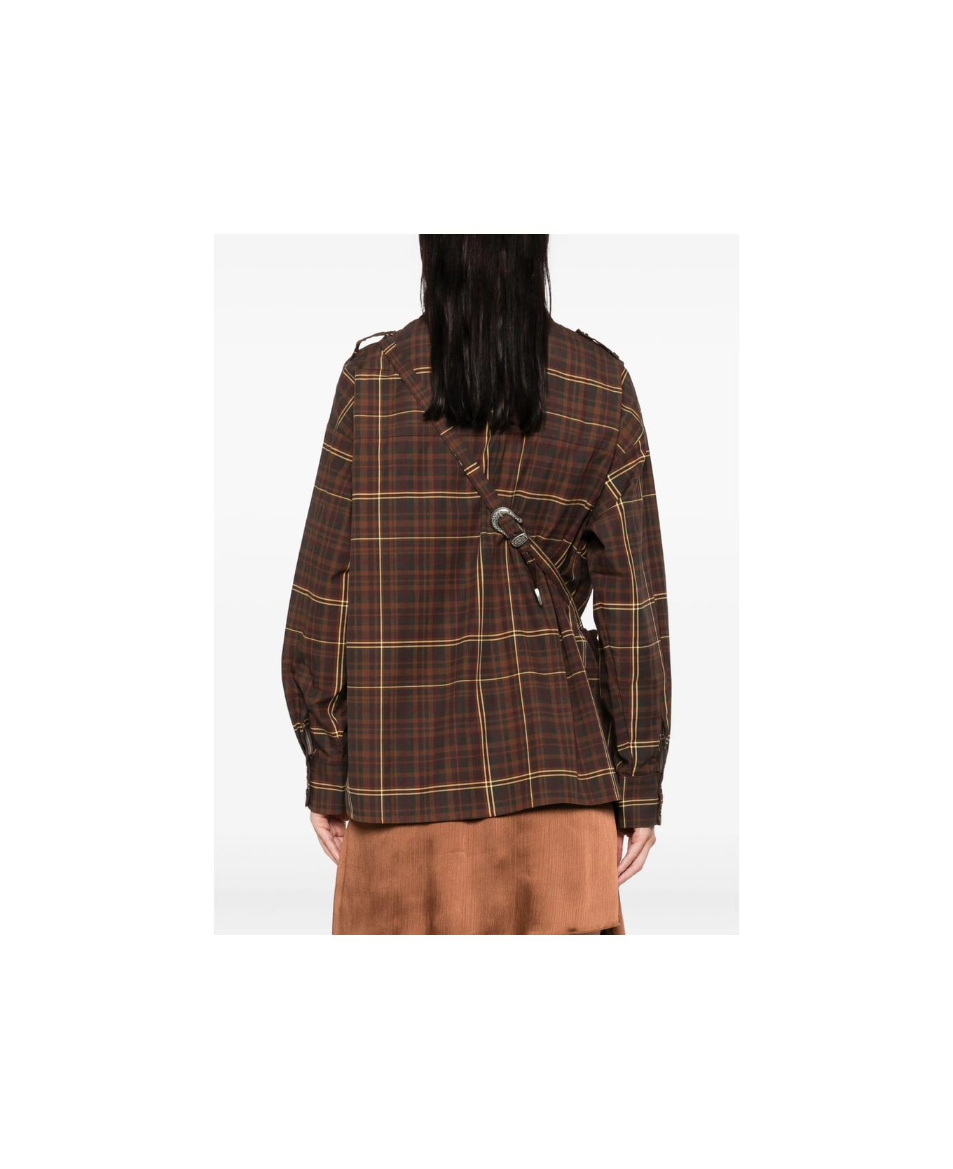 SIEDRES Shirt - BROWN/GREEN