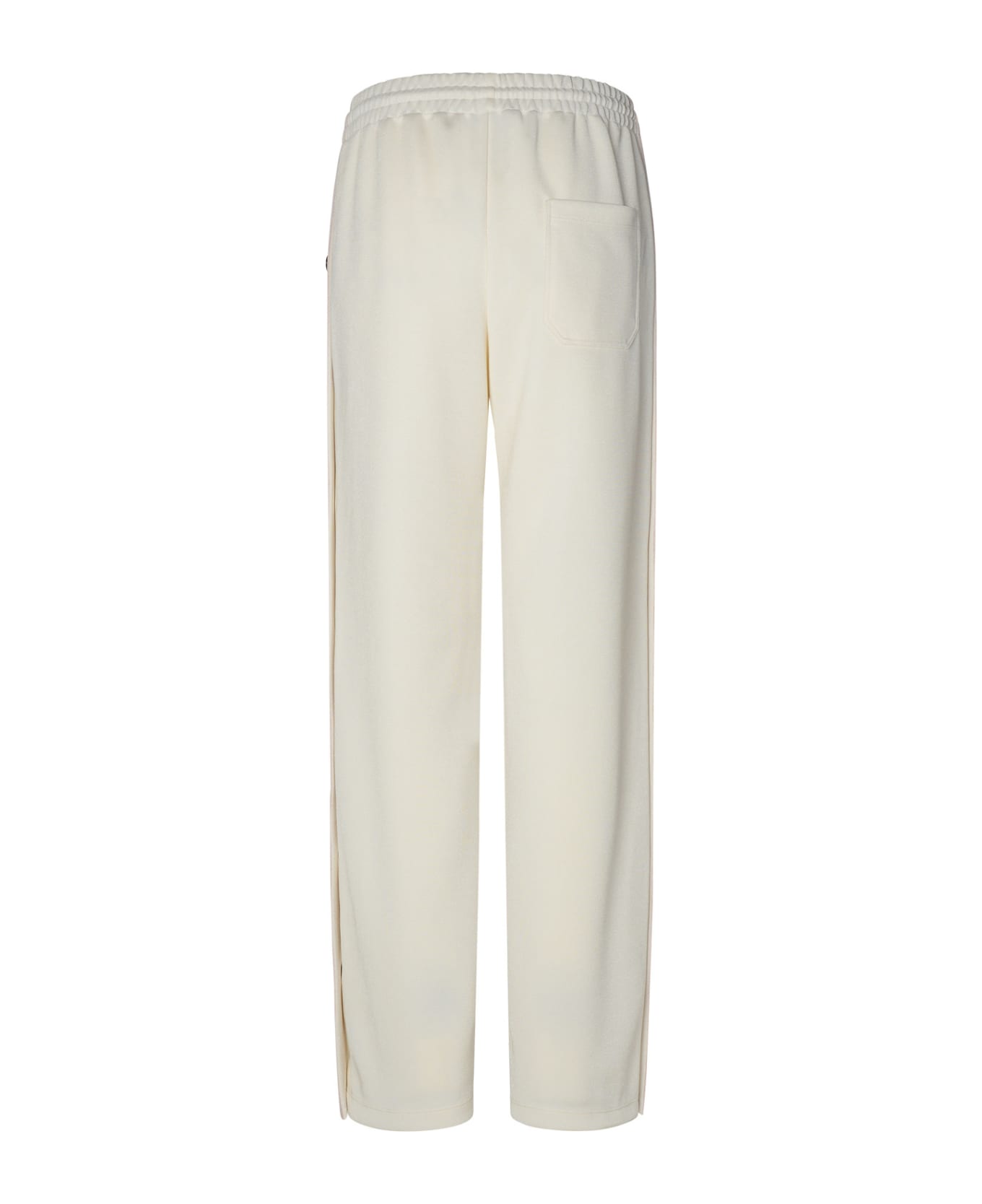 Golden Goose Ivory Polyester Joggers - Papyrus/dark blue