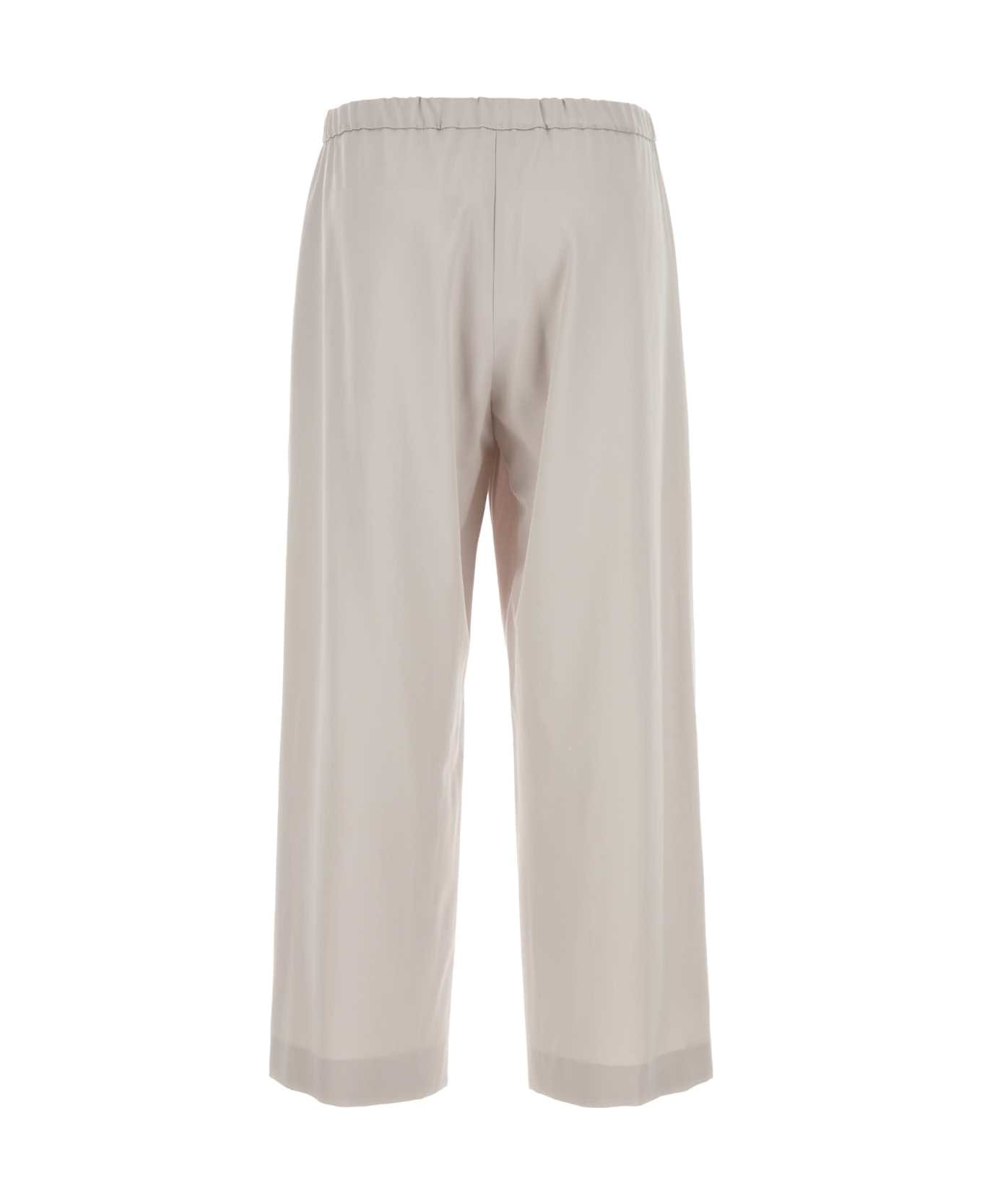 パンツ S MAX MARA LIGHT GREY WOOL ARGENTA WIDE-LEG PANT S Max Mara Light Grey Wool Argenta Wide-leg Pant | italist