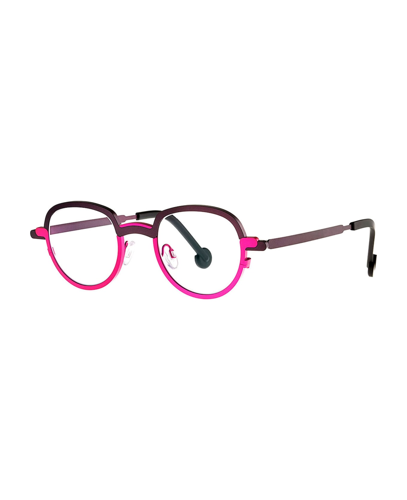 Theo Eyewear Mong Kok - 284 Rx Glasses - pink アイウェア