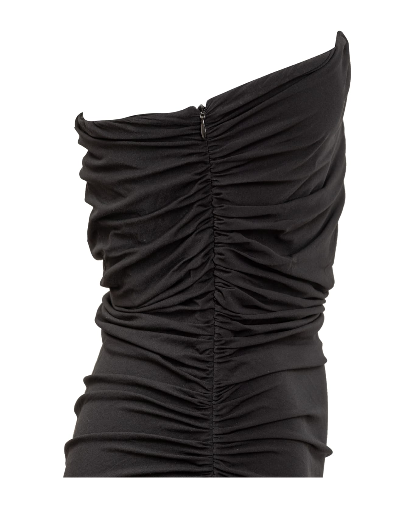 Magda Butrym Dress With Sash - BLACK