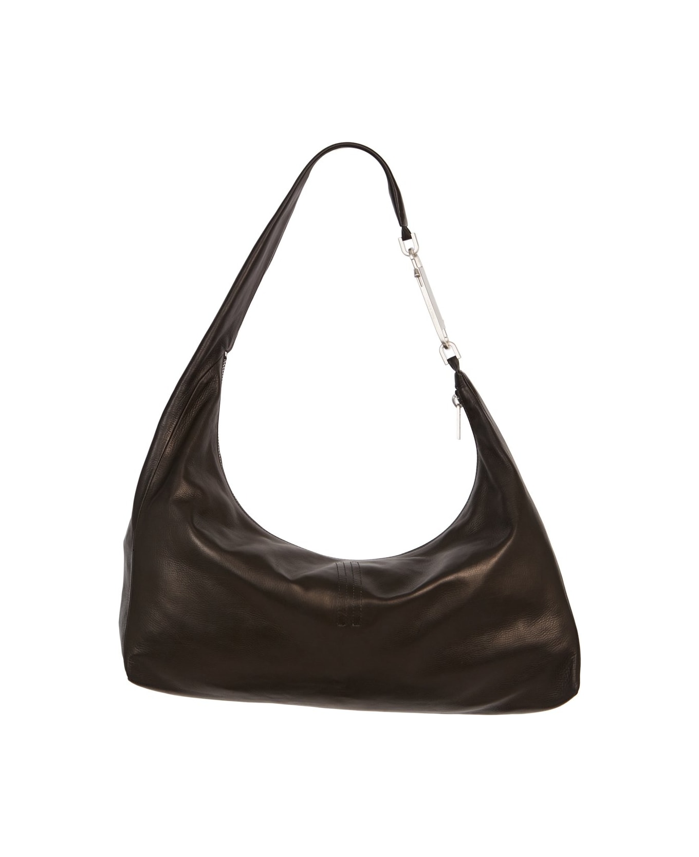 Rick Owens Cropped Gemini Bag - Black