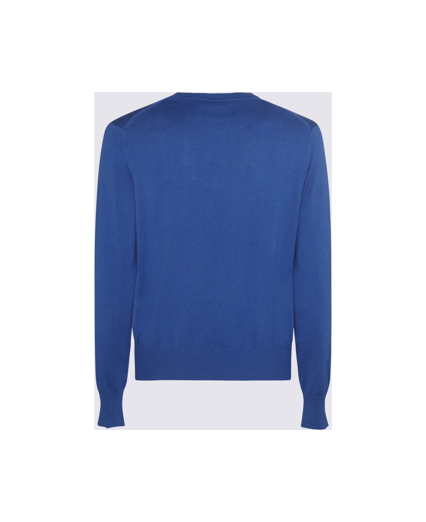 Vivienne Westwood Blue Cotton-wool Blend Orb Jumper - Ocean ニットウェア