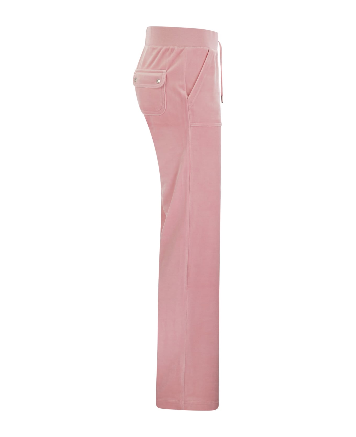 Juicy Couture Trousers With Velour Pockets - Pink ボトムス