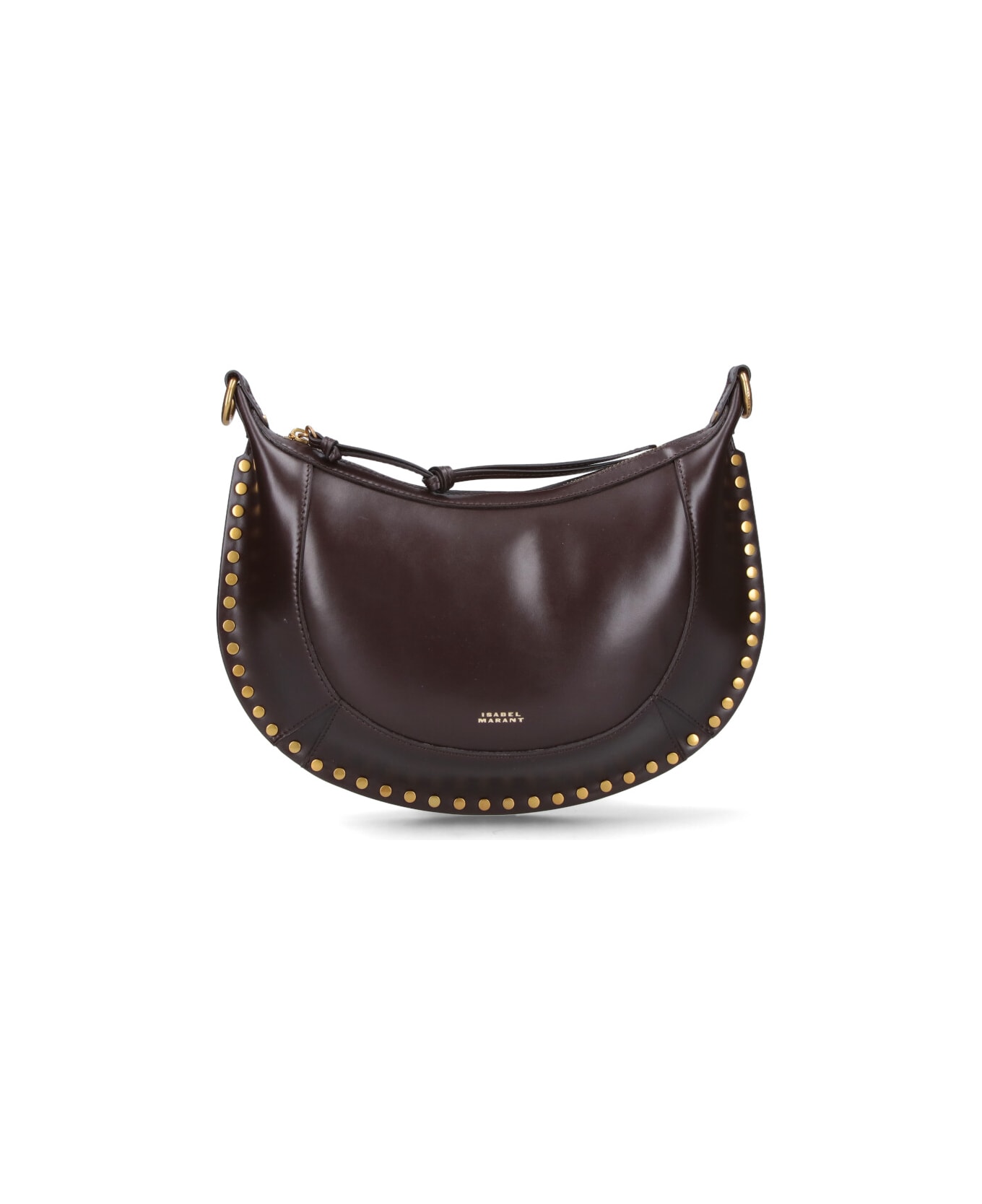Isabel Marant 
naoko
 Shoulder Bag - CHOCOLATE