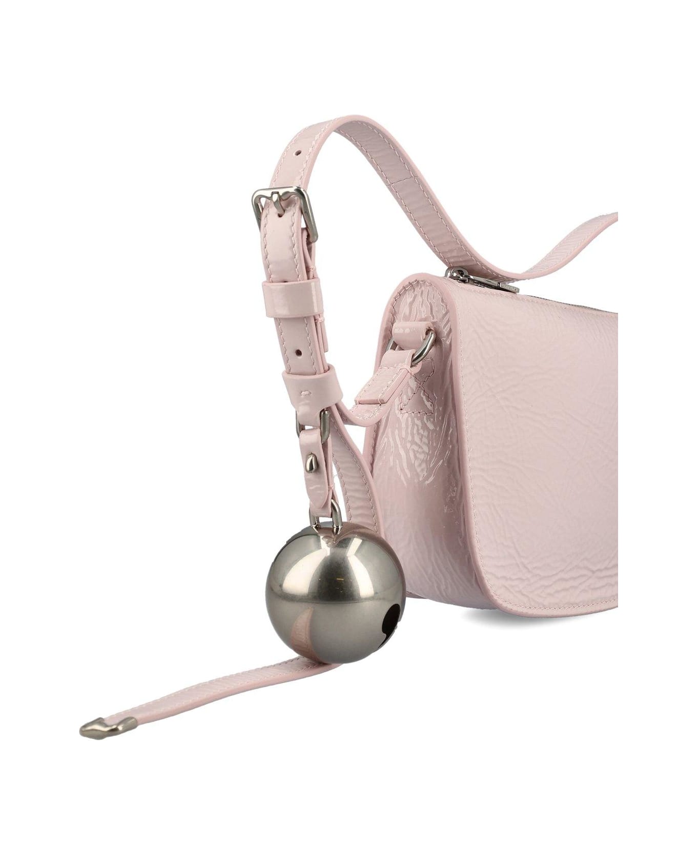 Burberry Mini Shield Bell-charm Shoulder Bag - PINK