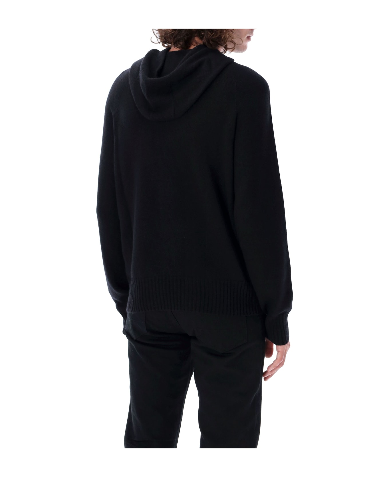 Tom Ford Cashmere Hooded Knit - BLACK