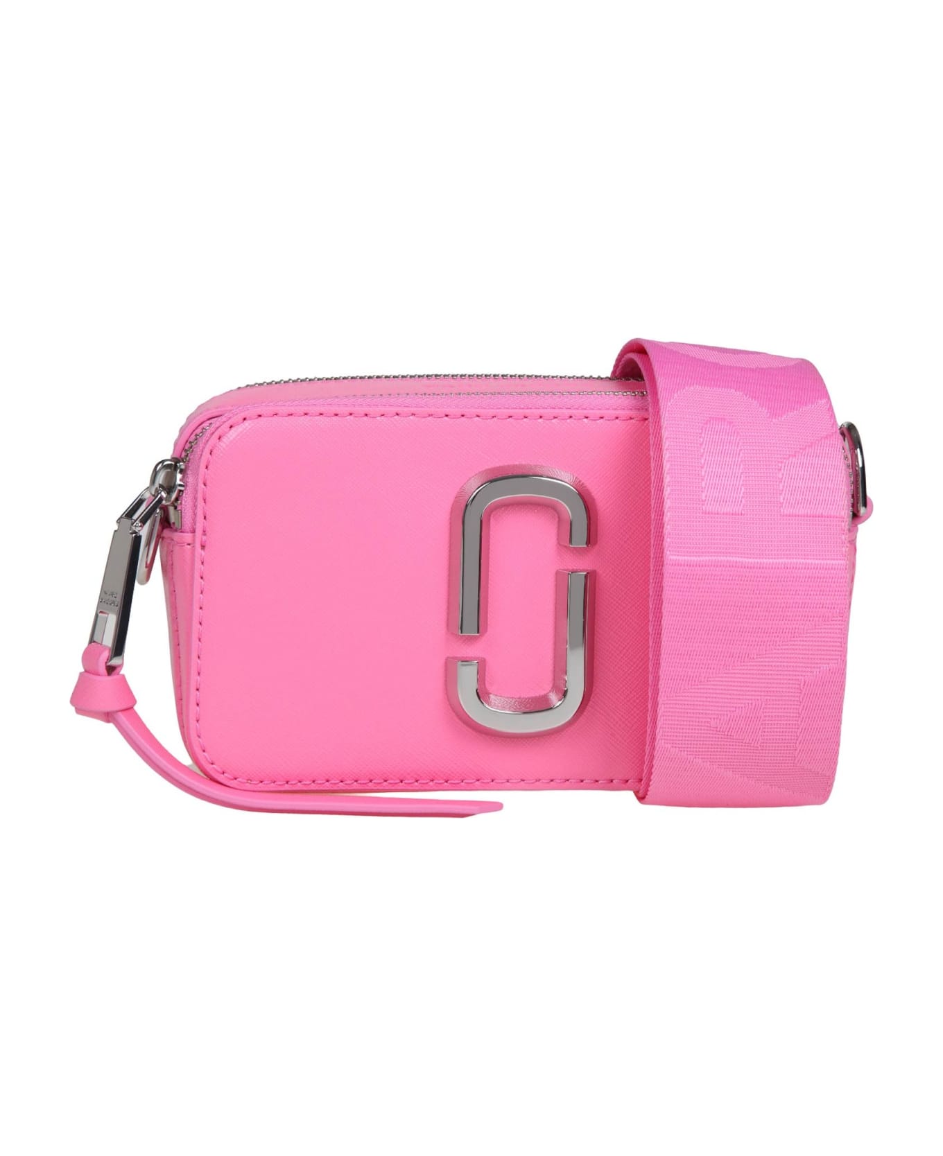 Marc Jacobs Snapshot In Pink Leather - Pink