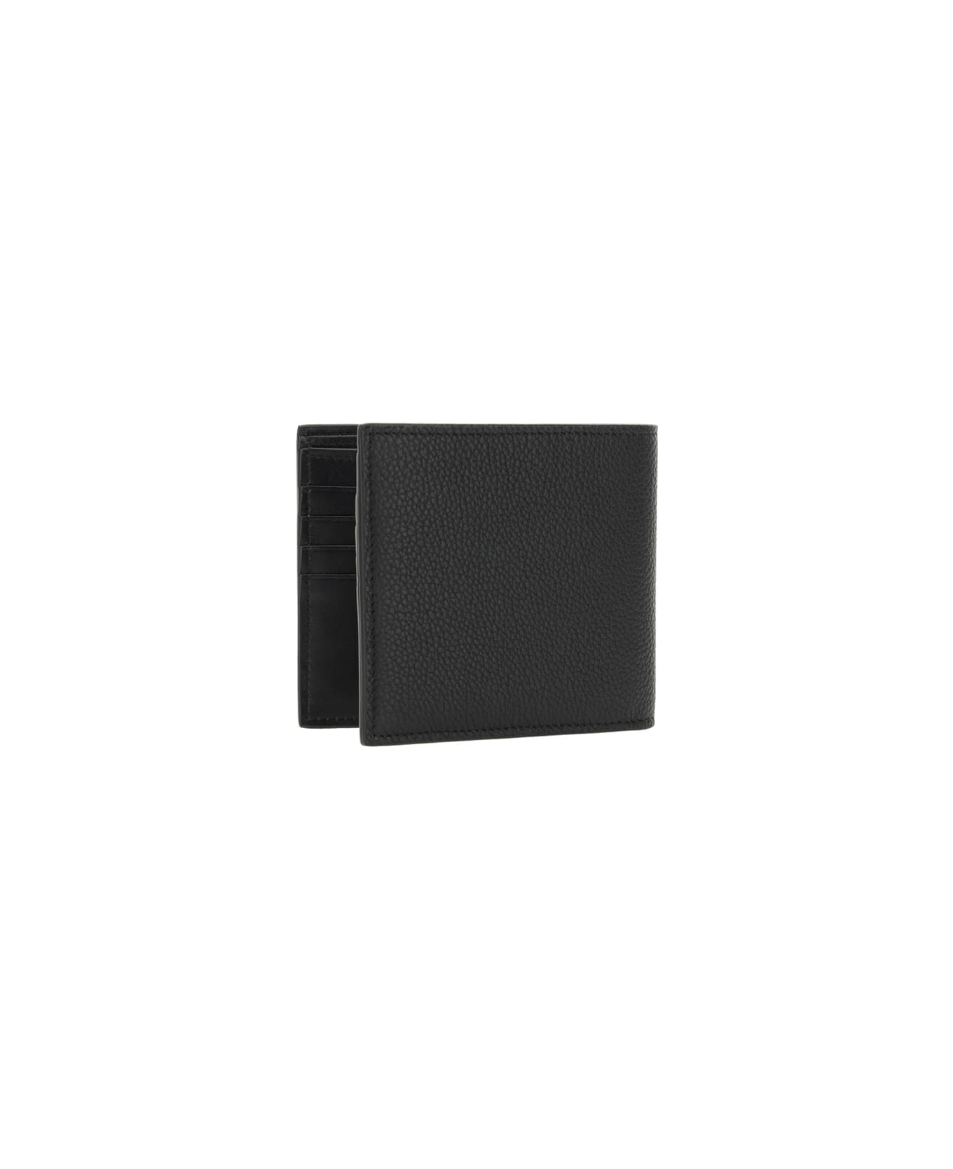 Fendi Signature Bi-fold Wallet - Nero+rubs 財布