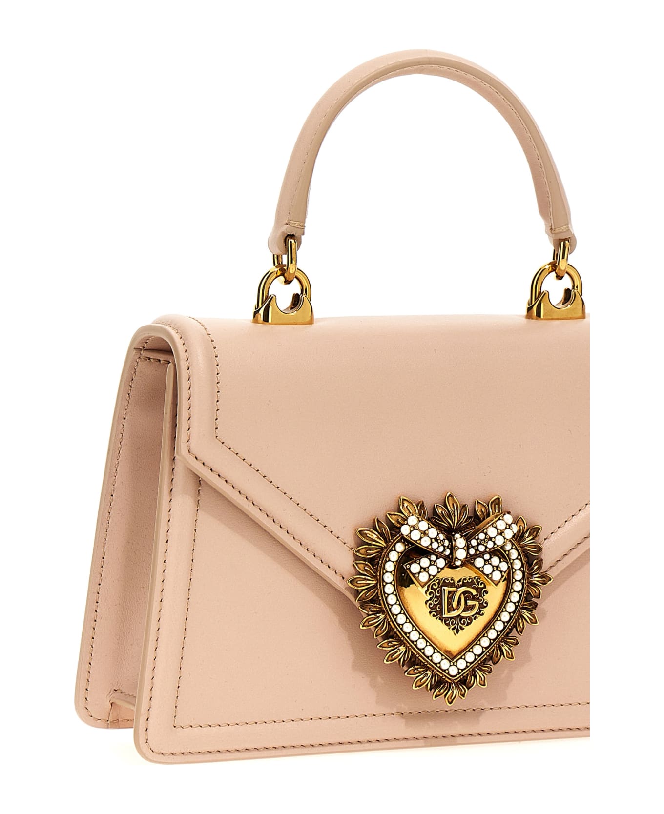 Dolce & Gabbana 'devotion' Small Handbag - Pink