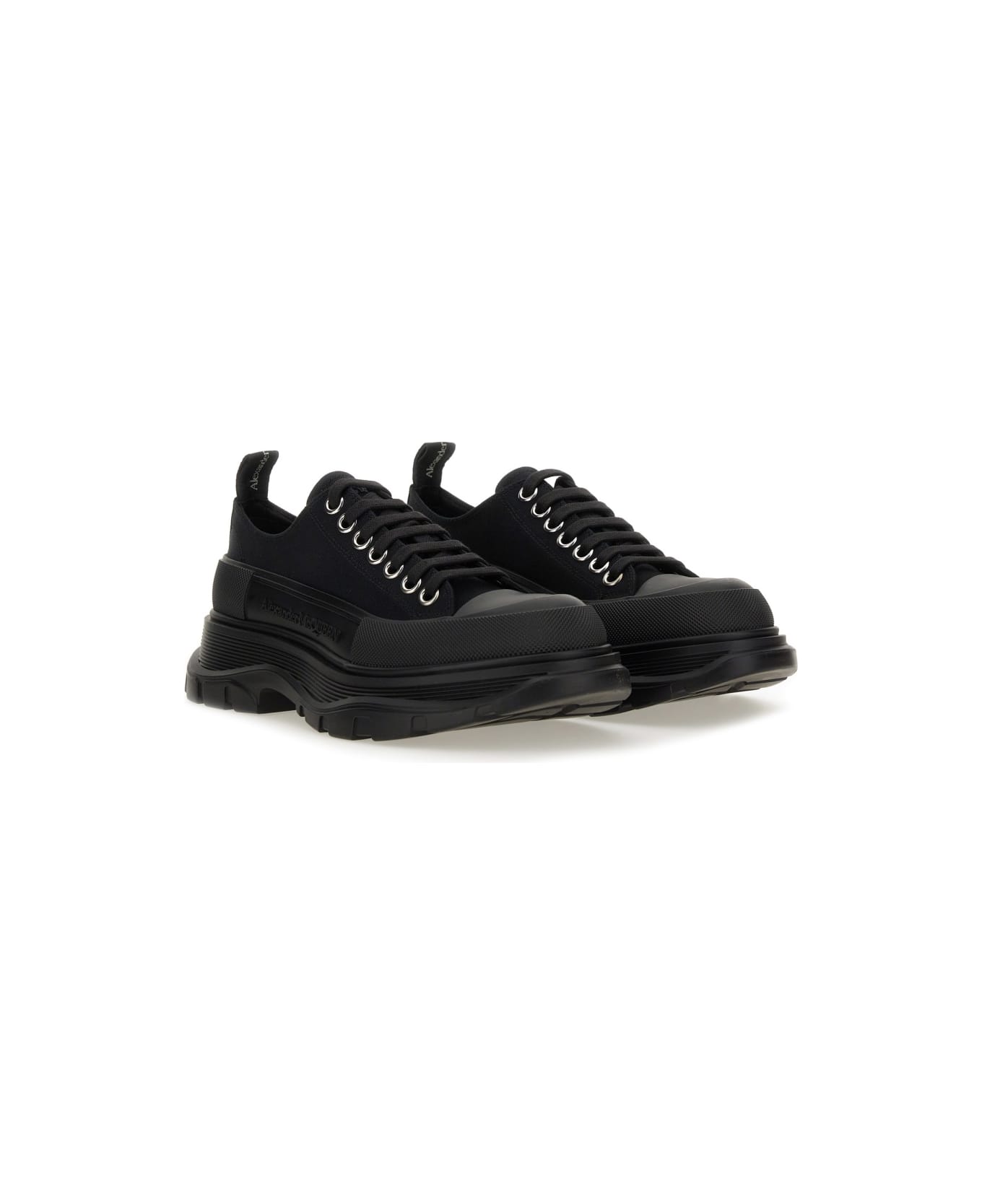 Alexander McQueen "tread Slick" Sneaker - BLACK