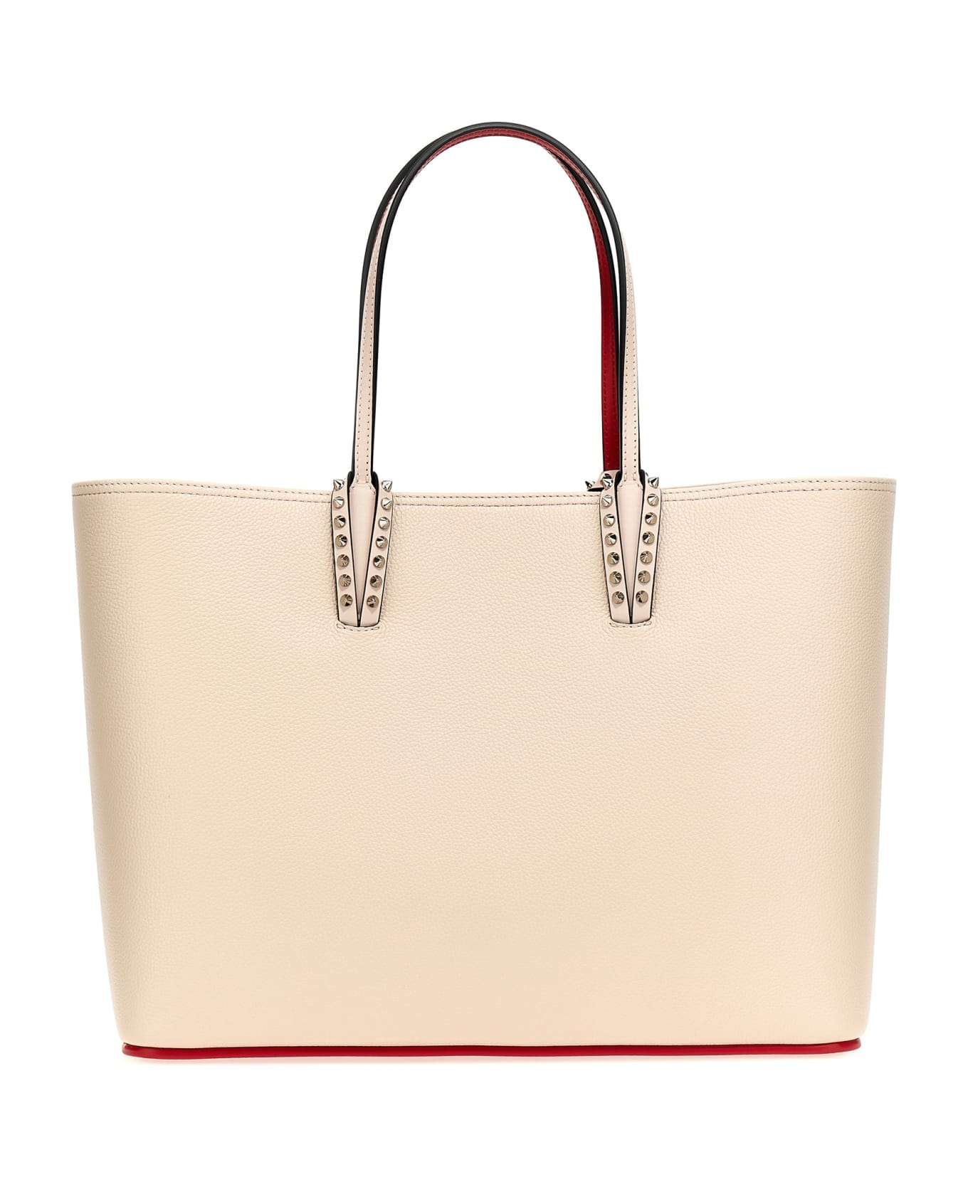 Christian Louboutin 'cabata' Shopping Bag - White