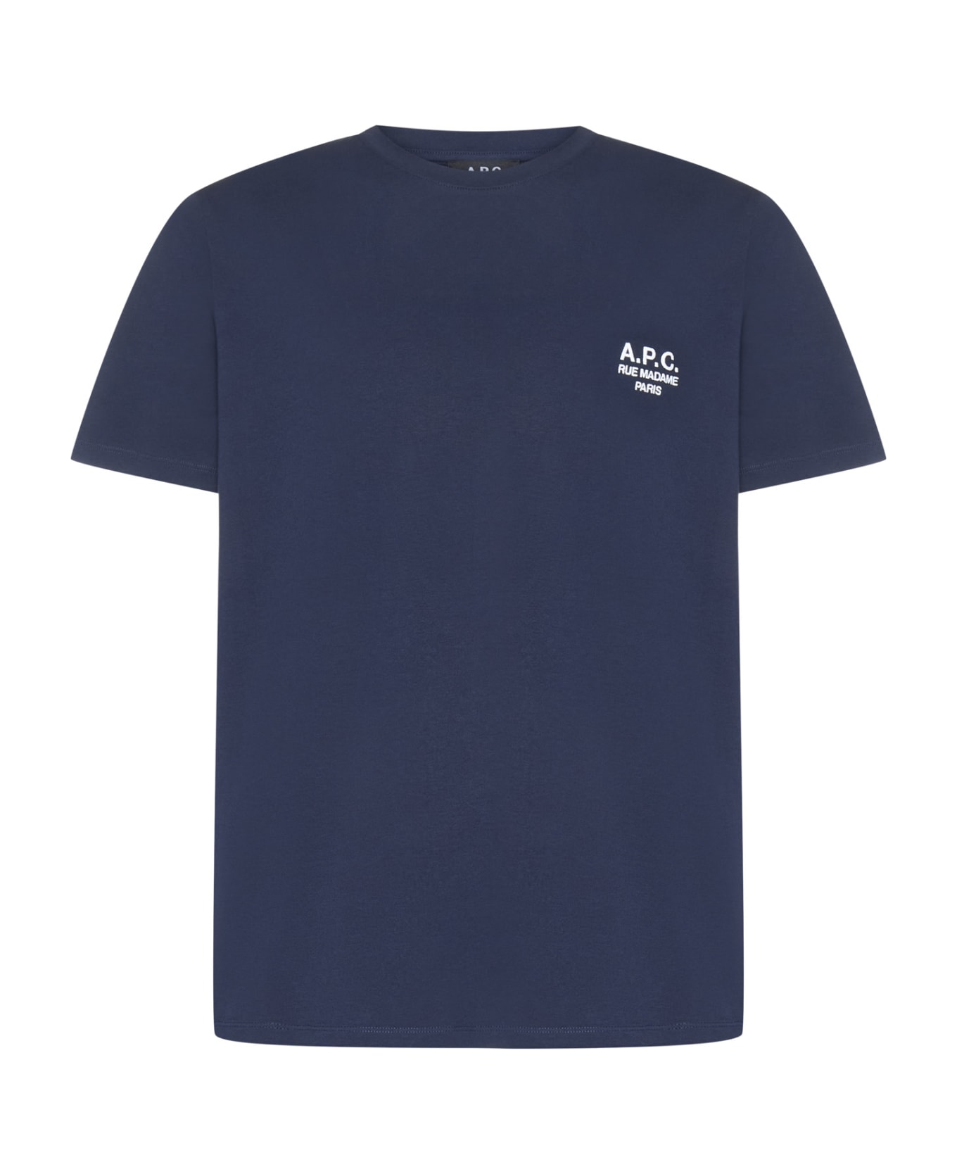 A.P.C. Raymond Cotton T-shirt - Blue シャツ