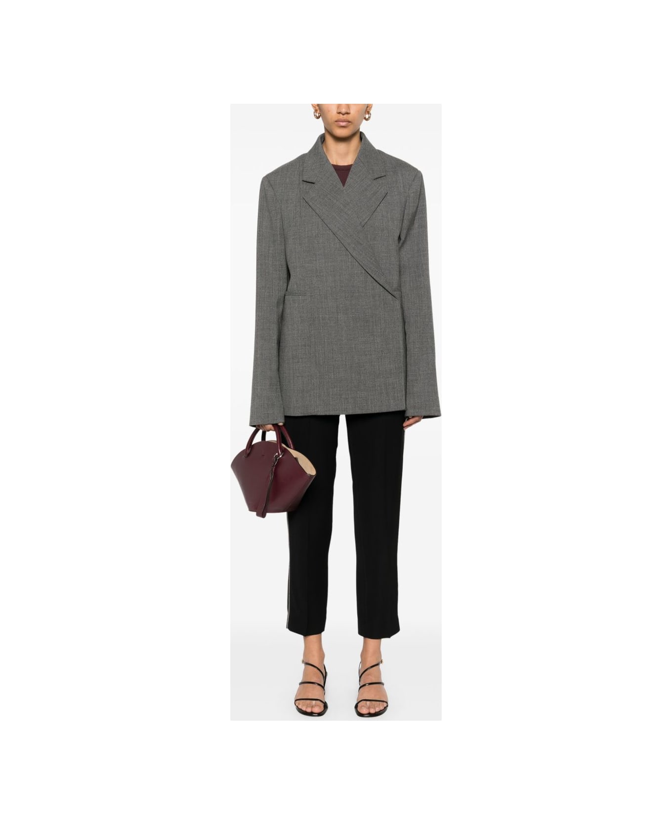 Peserico Black Trousers - Black