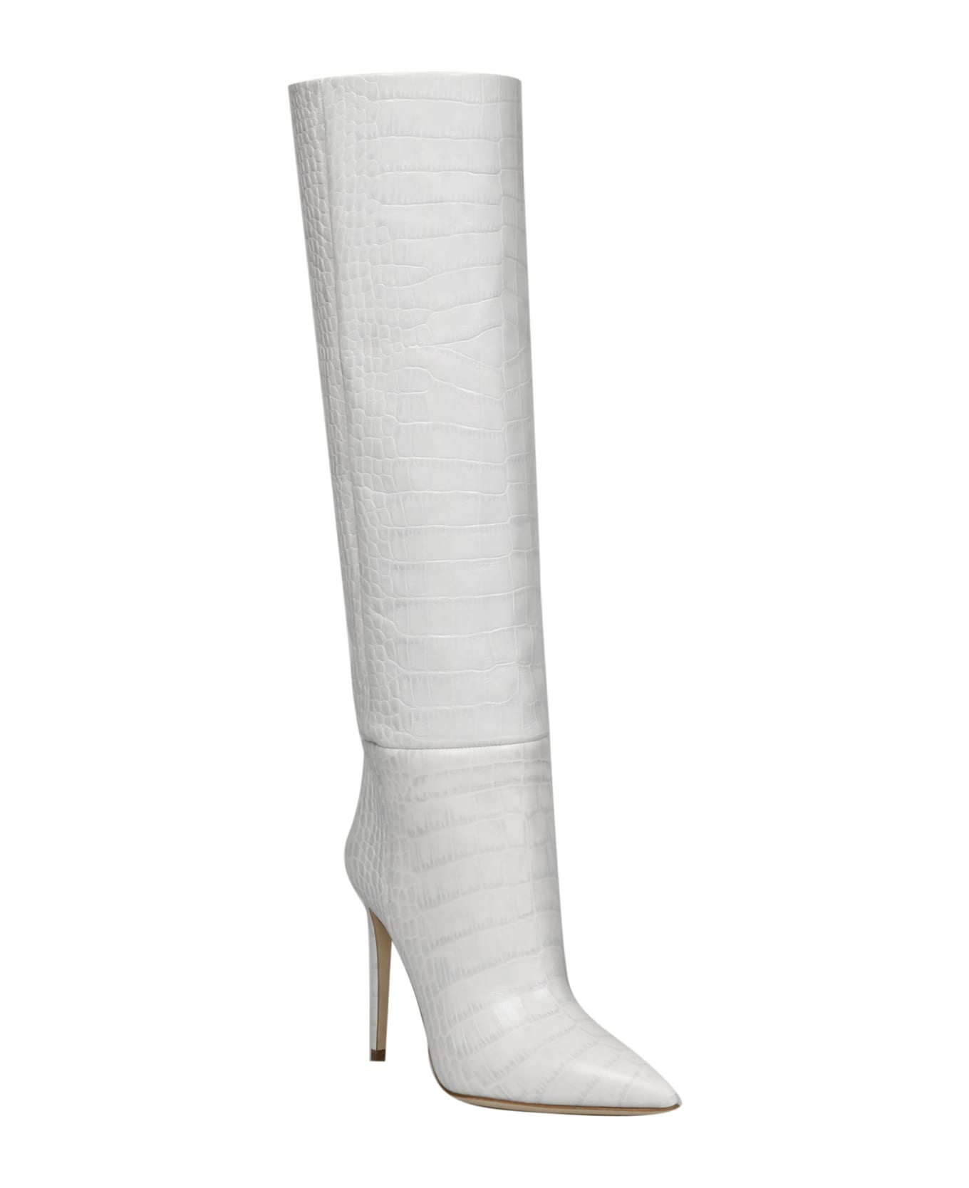 Paris Texas Crocodile Boots - Grigio