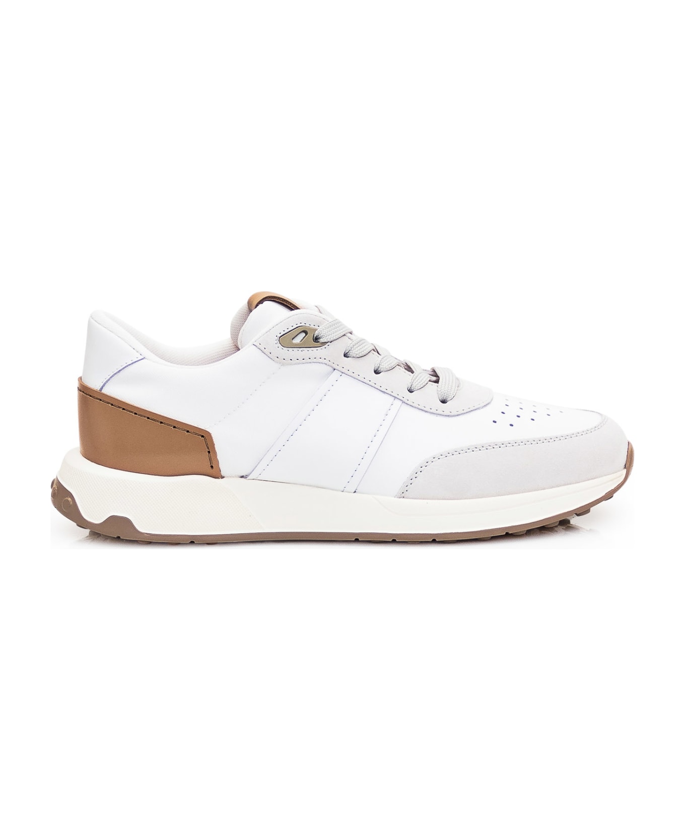 Tod's Leather Sneaker Tod's - WHITE