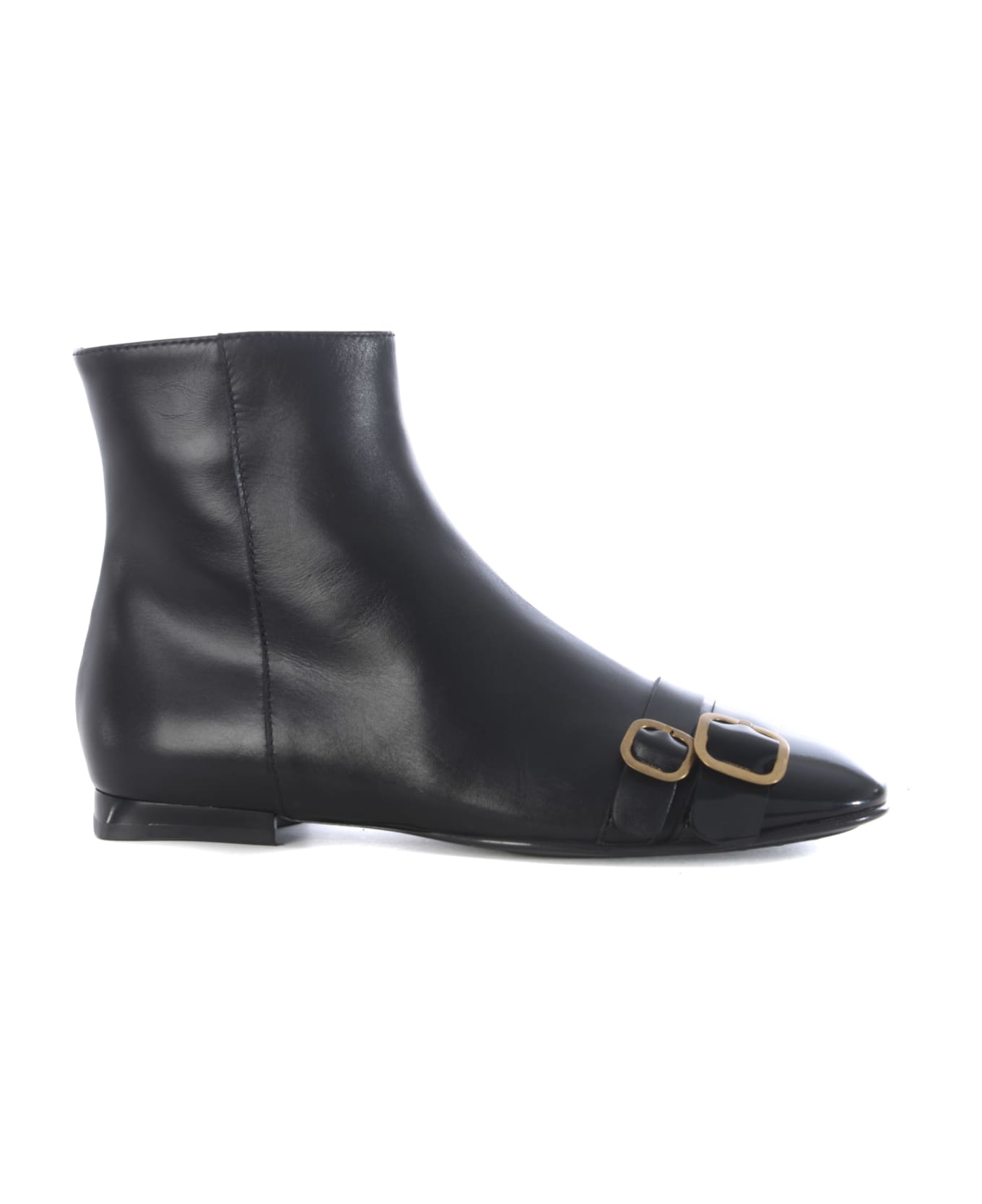 Tod's Ankle Boot In Leather - Nero