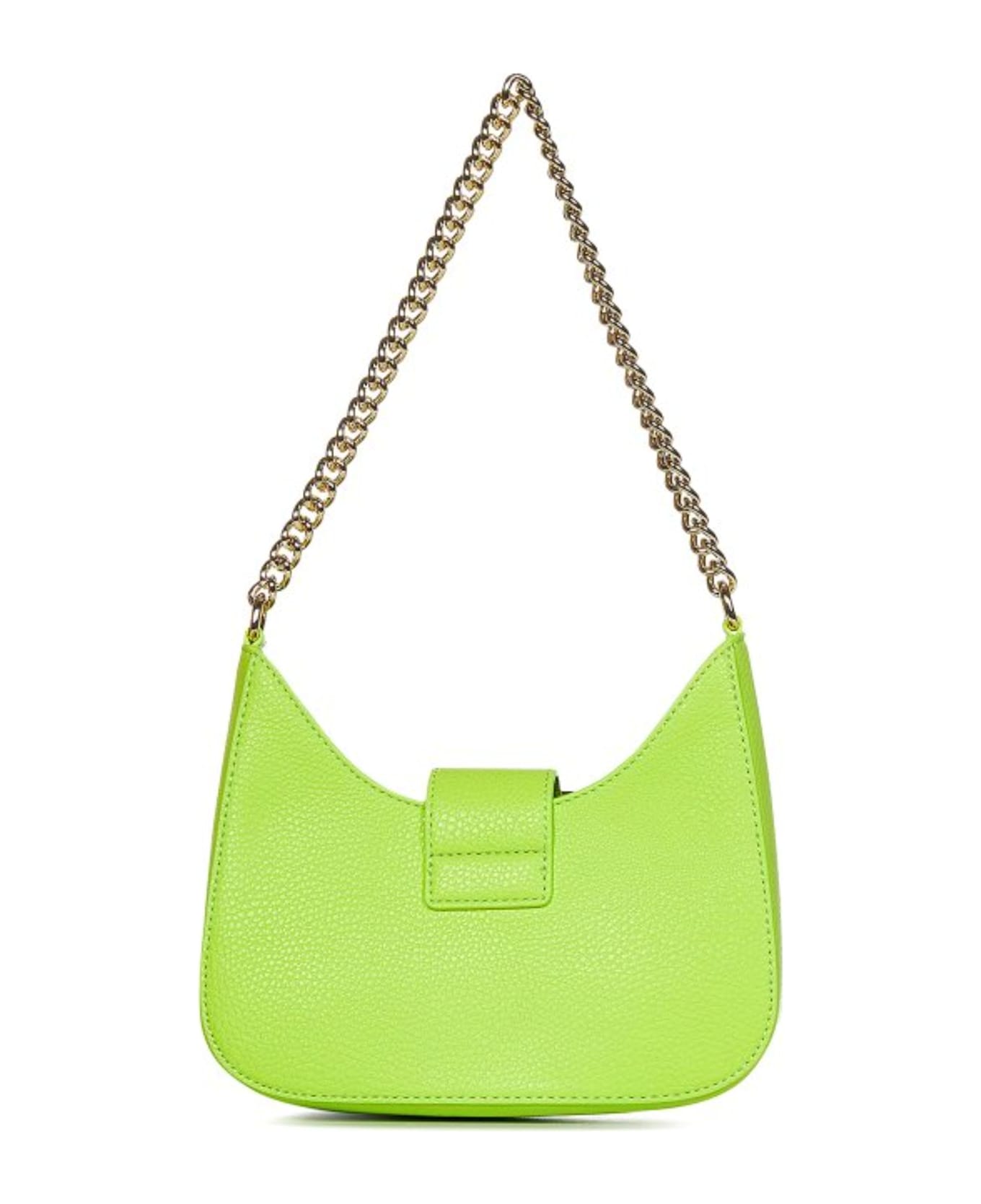Versace Jeans Couture Green Shoulder Bag - Green