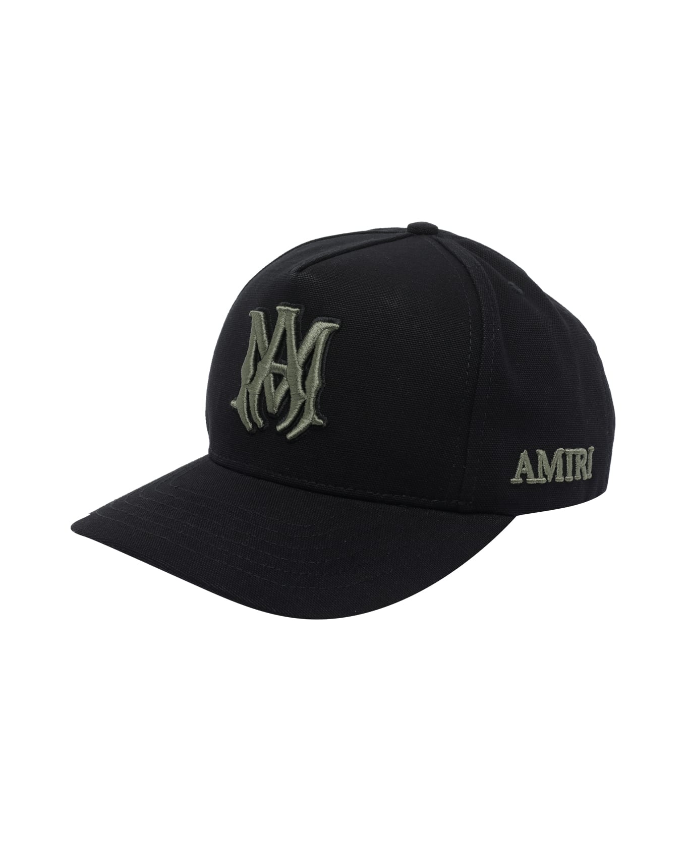 AMIRI Ma Outline Baseball Cap - Black