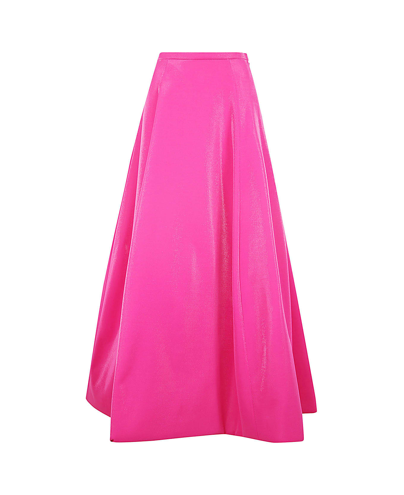 Emporio Armani Long Balloon Skirt - Electric Pink