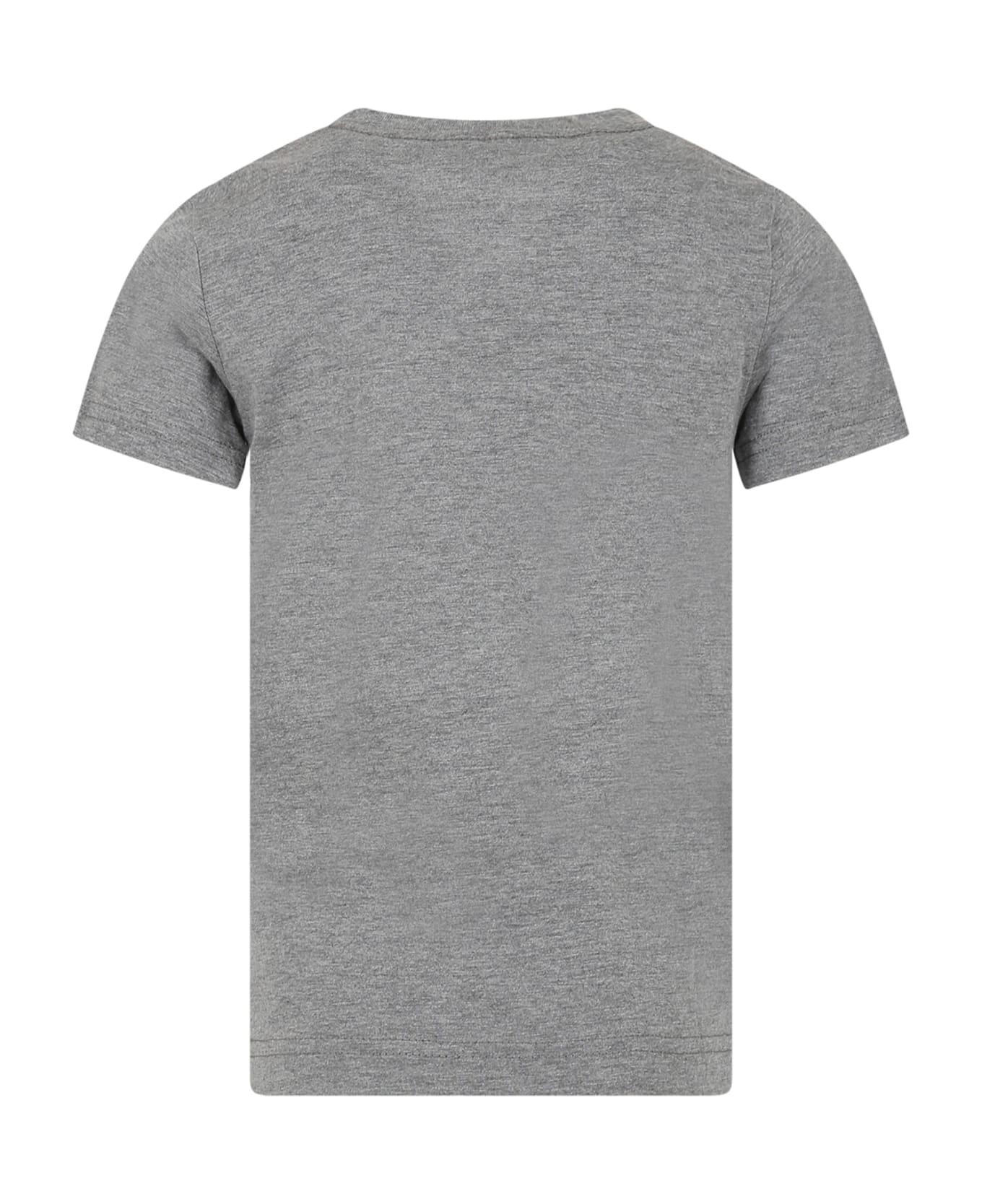 Nike Grey T-shirt For Kids Iconic Swoosh - Grey