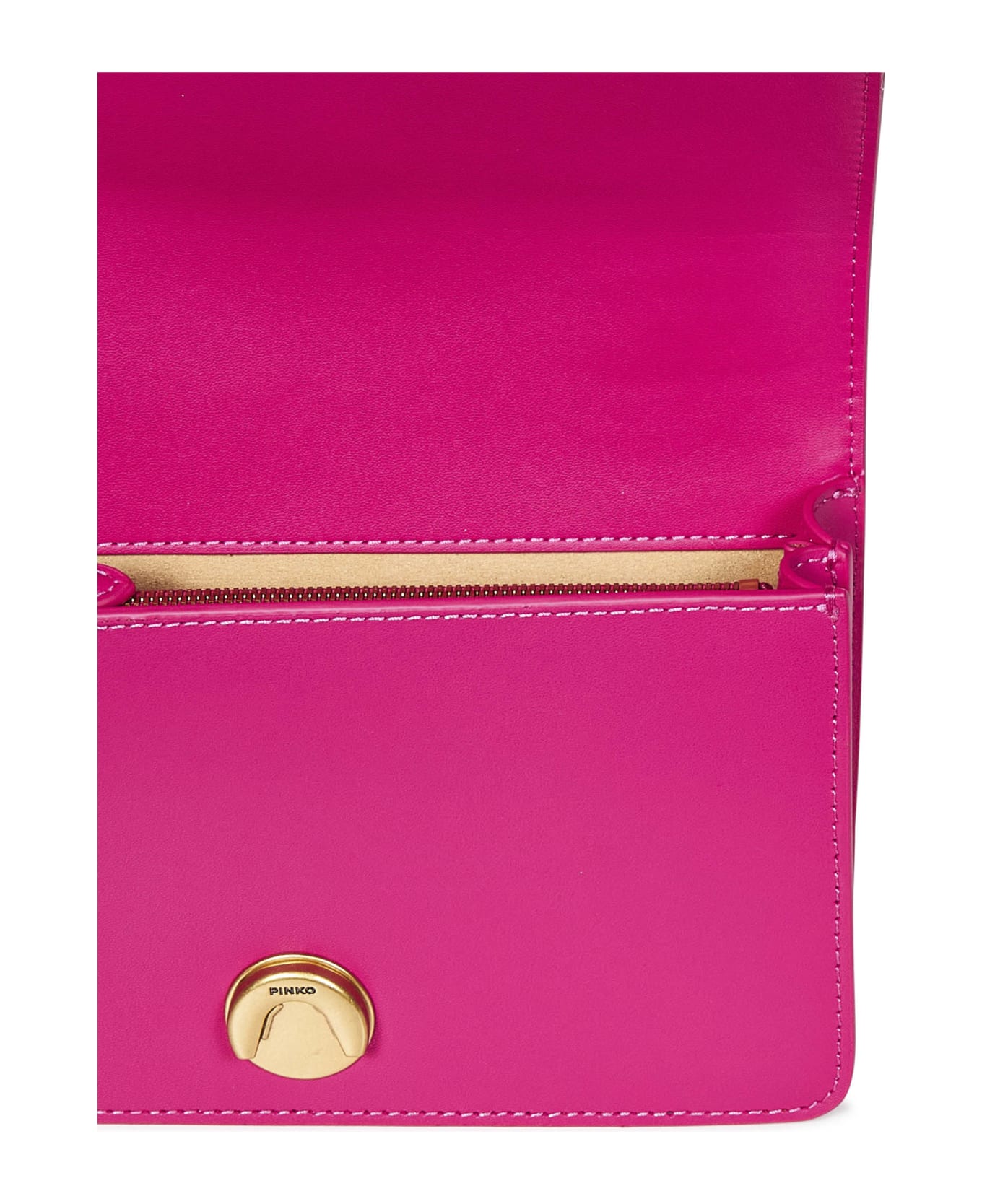 Pinko Mini Love Bag One Simply Shoulder Bag - Fuchsia