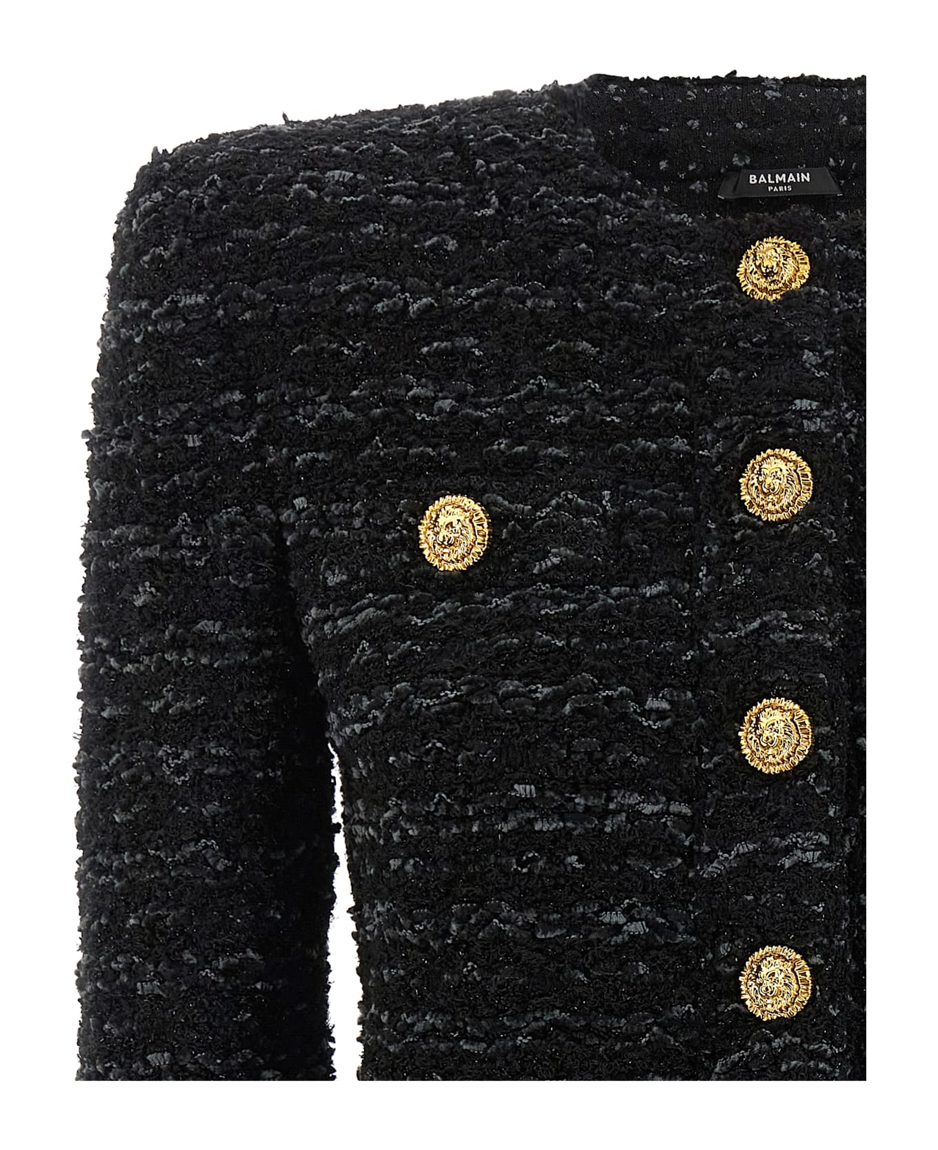 Balmain Tweed Blazer - Black  