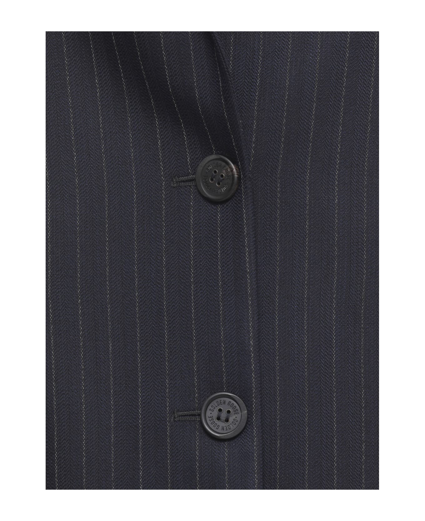 Golden Goose Wool Blazer - Blue