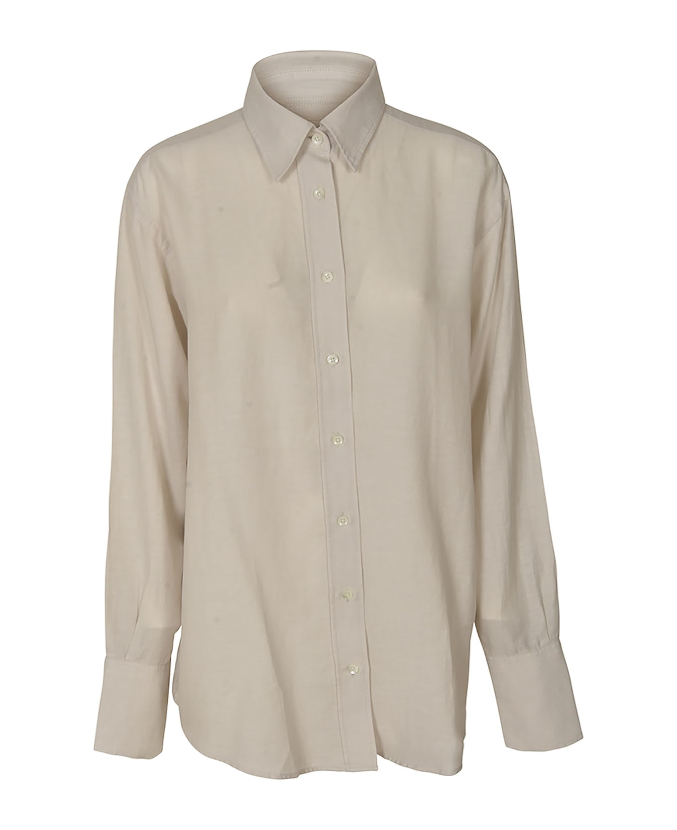 Closed Plain Formal Shirt - Shortbread Beige