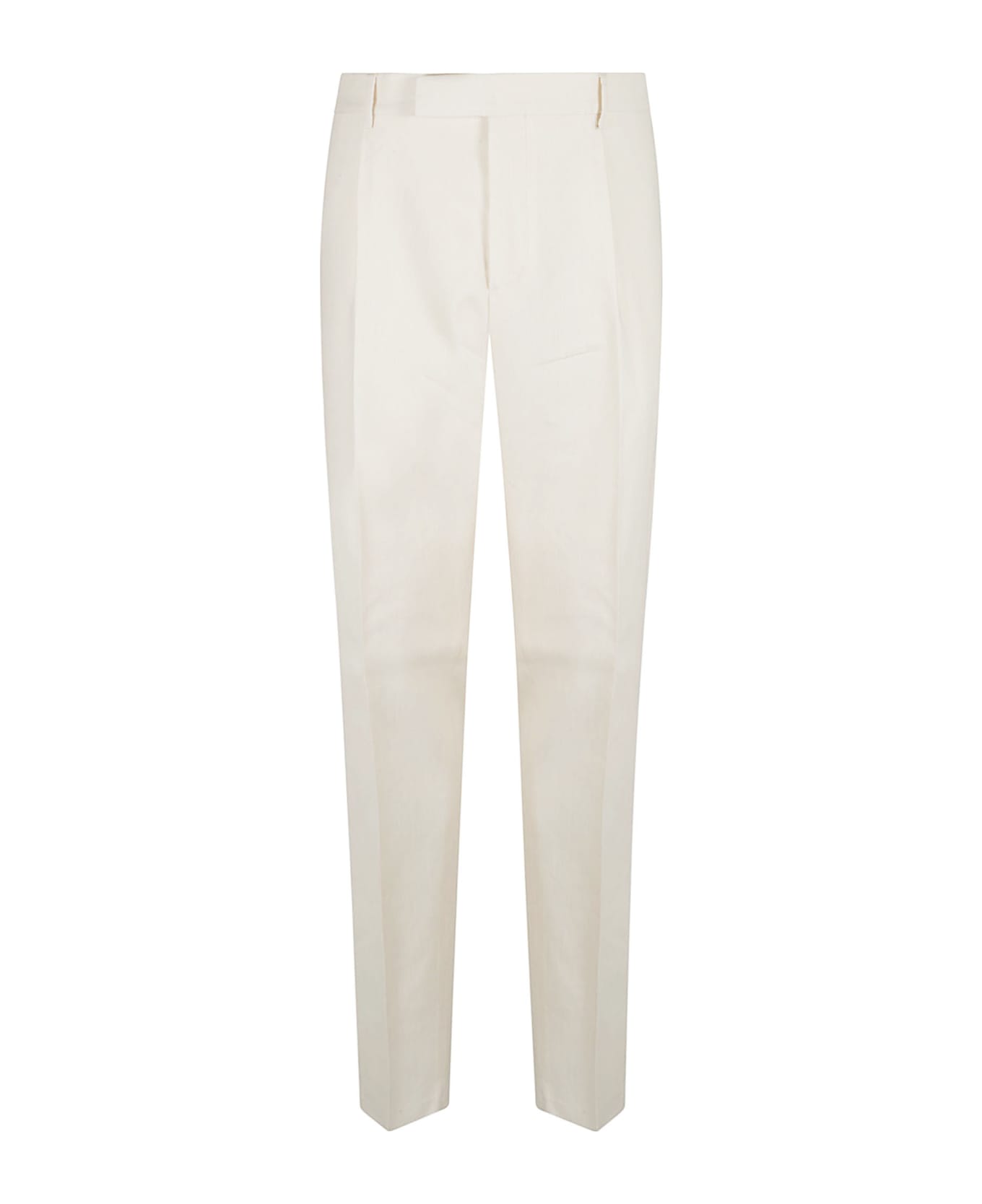 Lardini Button Fitted Trousers - Beige ボトムス