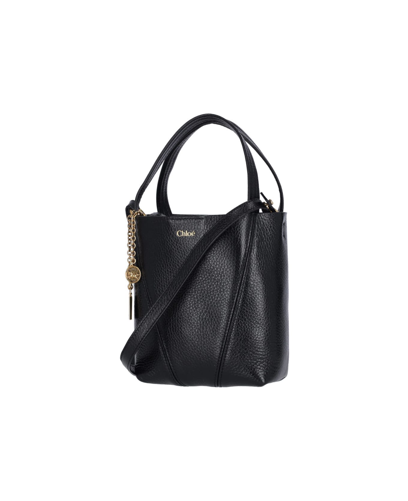 Chloé 
spin
 Small Tote Bag - BLACK