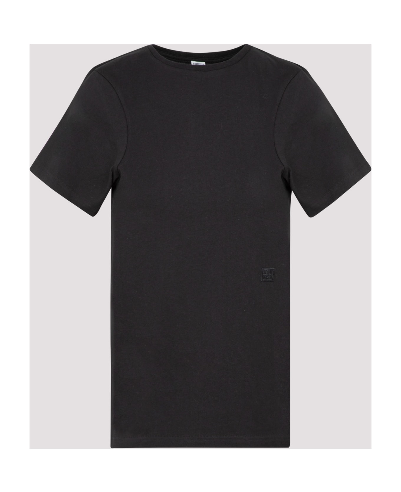 Totême Curved Seam T-shirt - Black